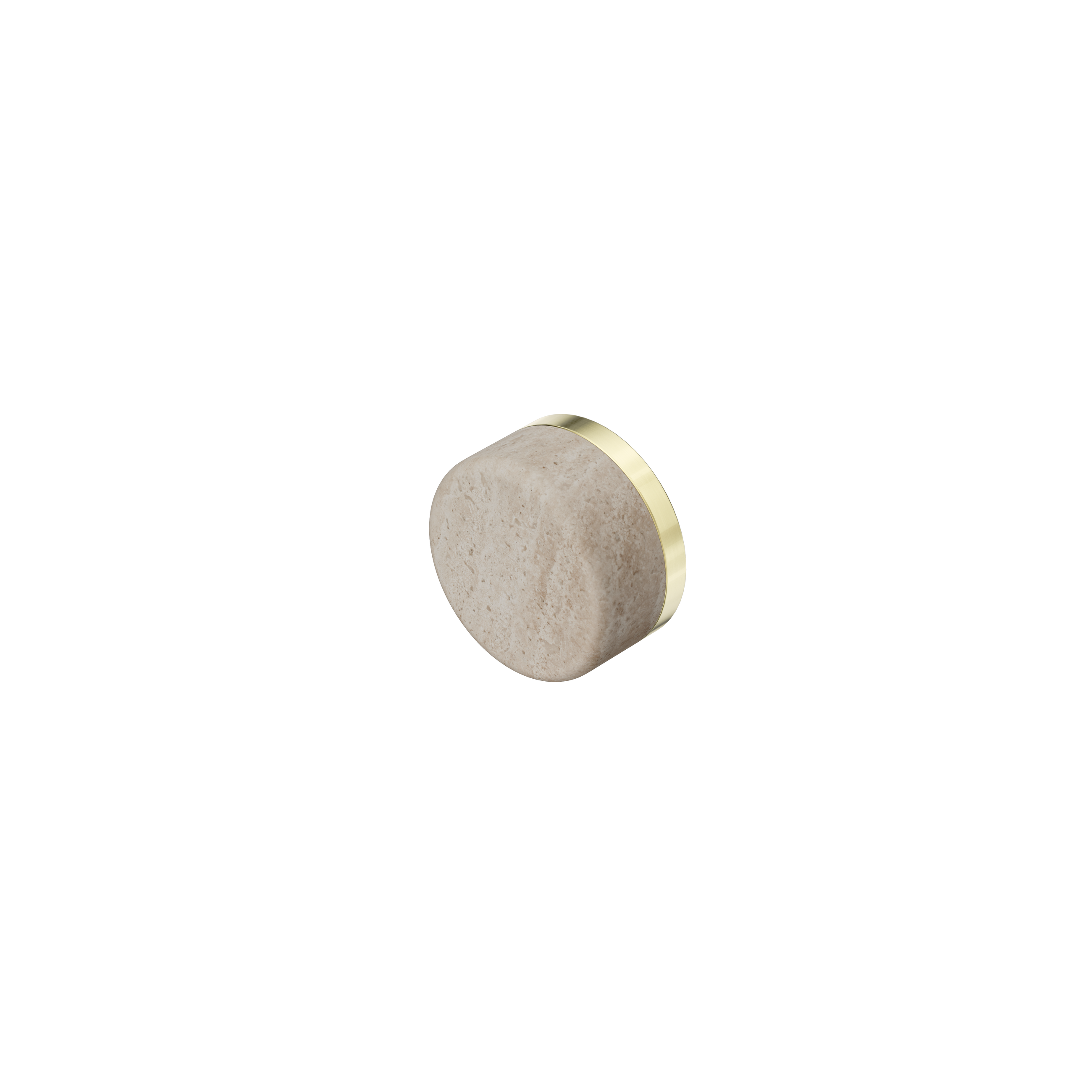 Serenity Rome Travertine Handle Brushed Gold