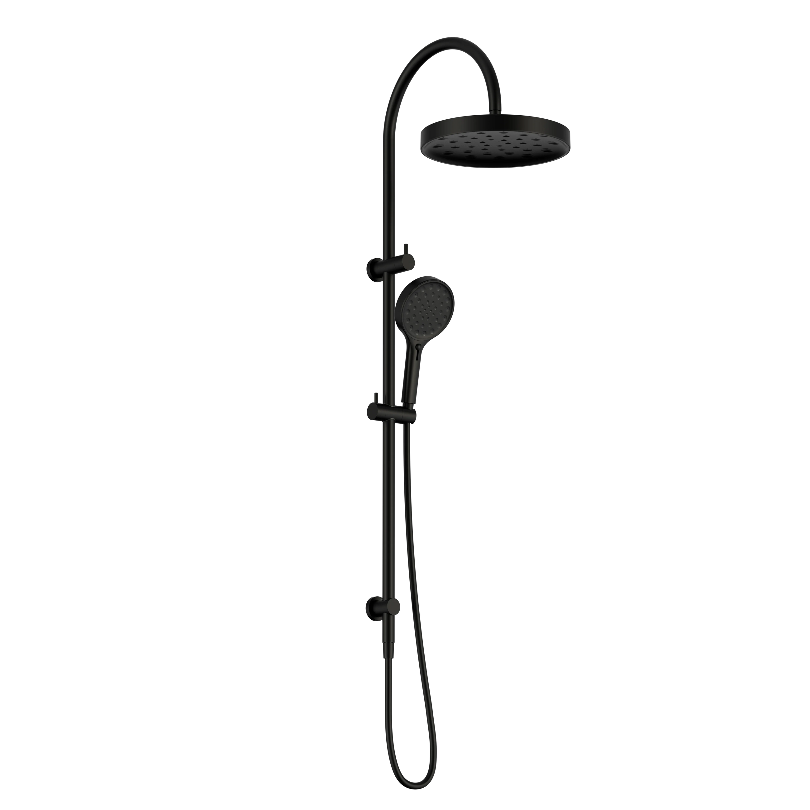 Serenity Twin Shower Matte Black