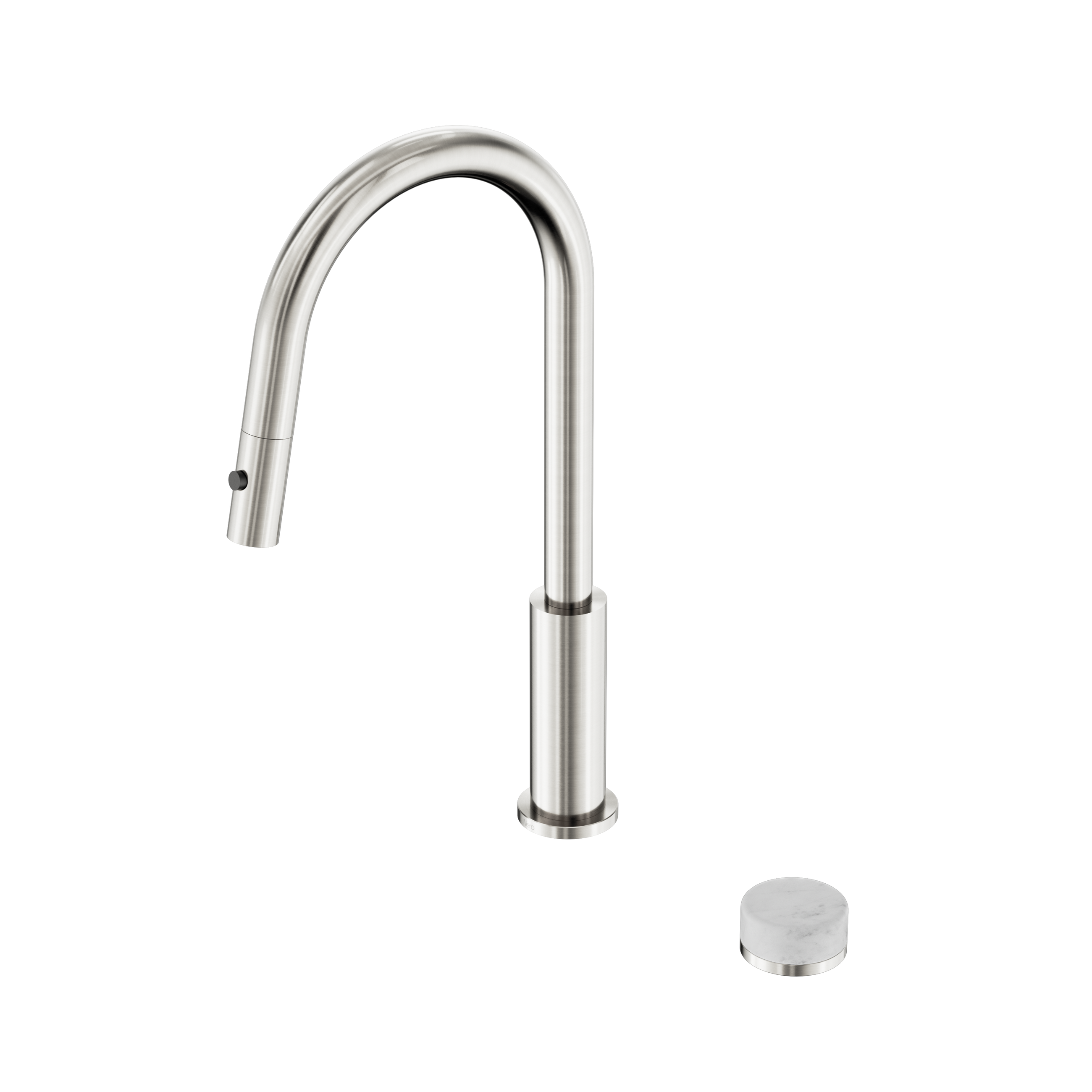Serenity Progressive Pull Out kitchen Set With Carrara Handle Brushed Nickel