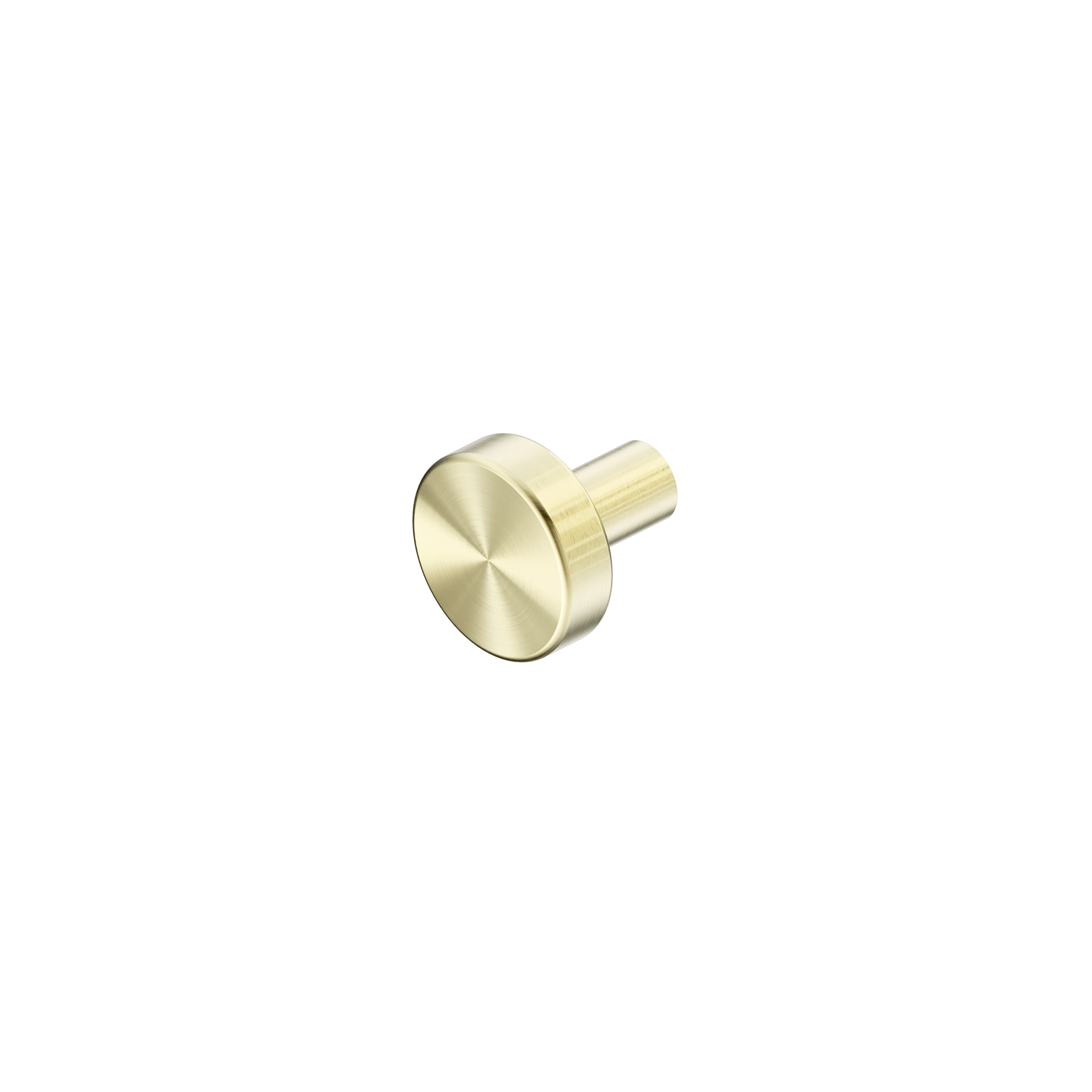 Mecca Cabinet Knob – Ø26 Brushed Gold