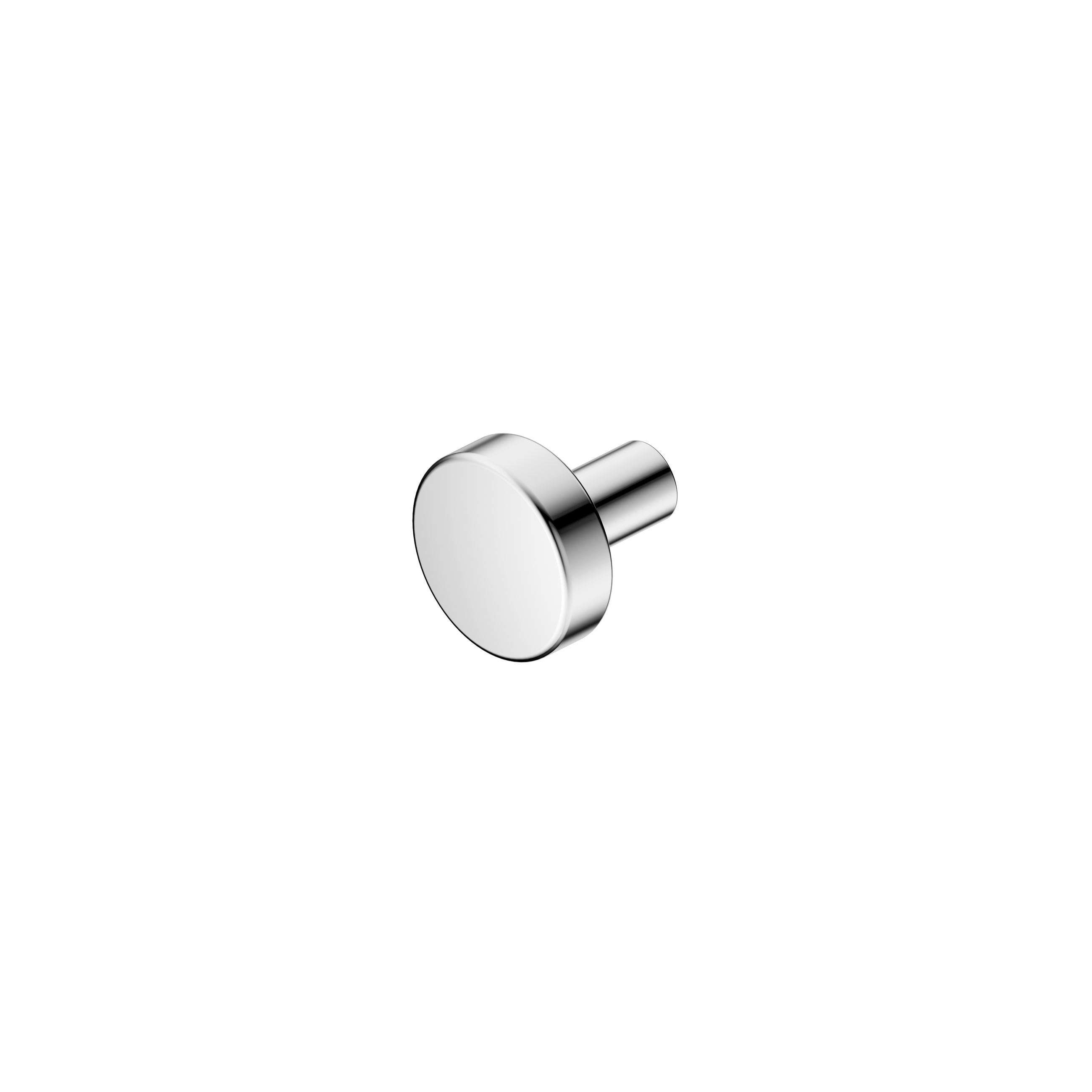 Mecca Cabinet Knob – Ø26 Chrome