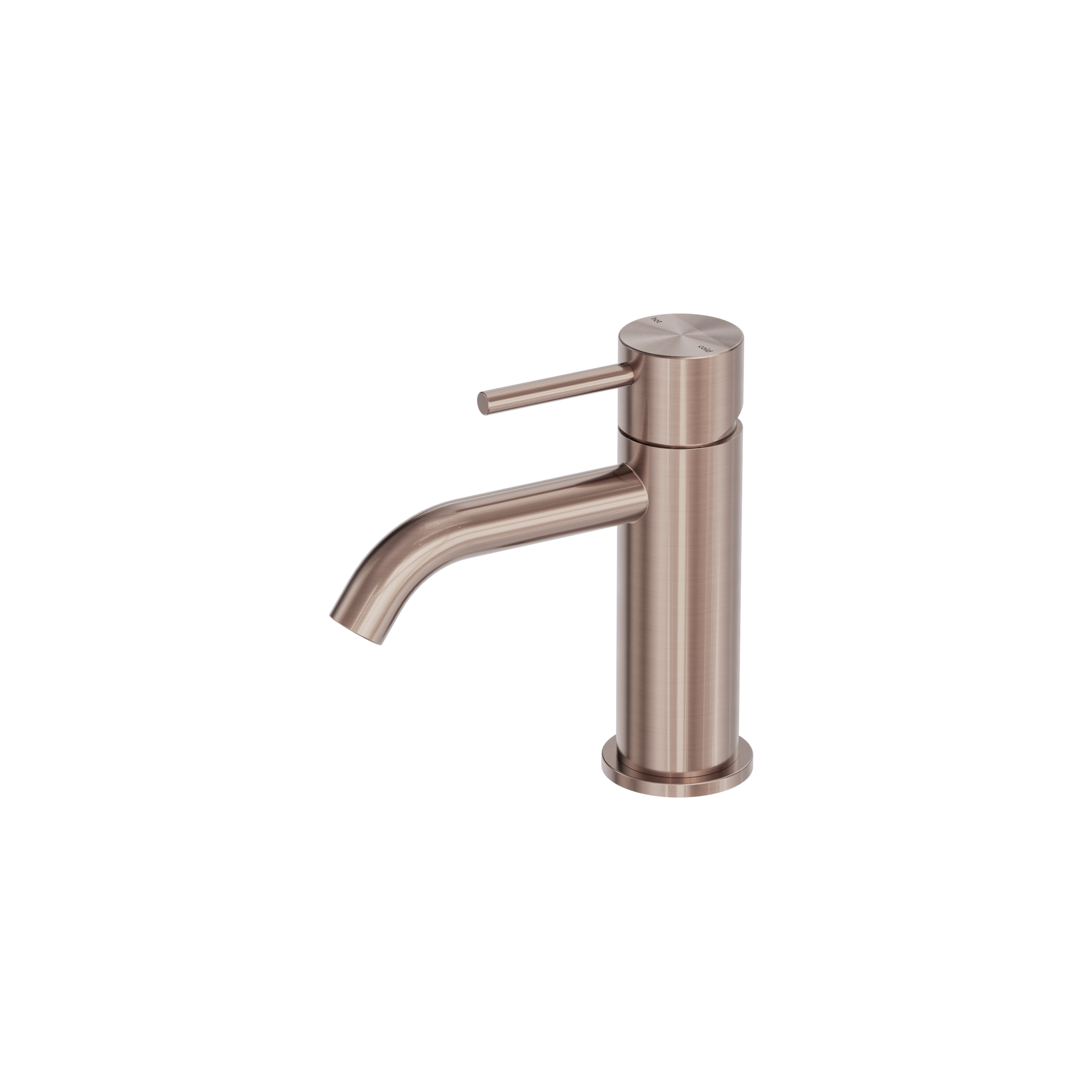 Zen SS316L Basin Mixer Brushed Bronze