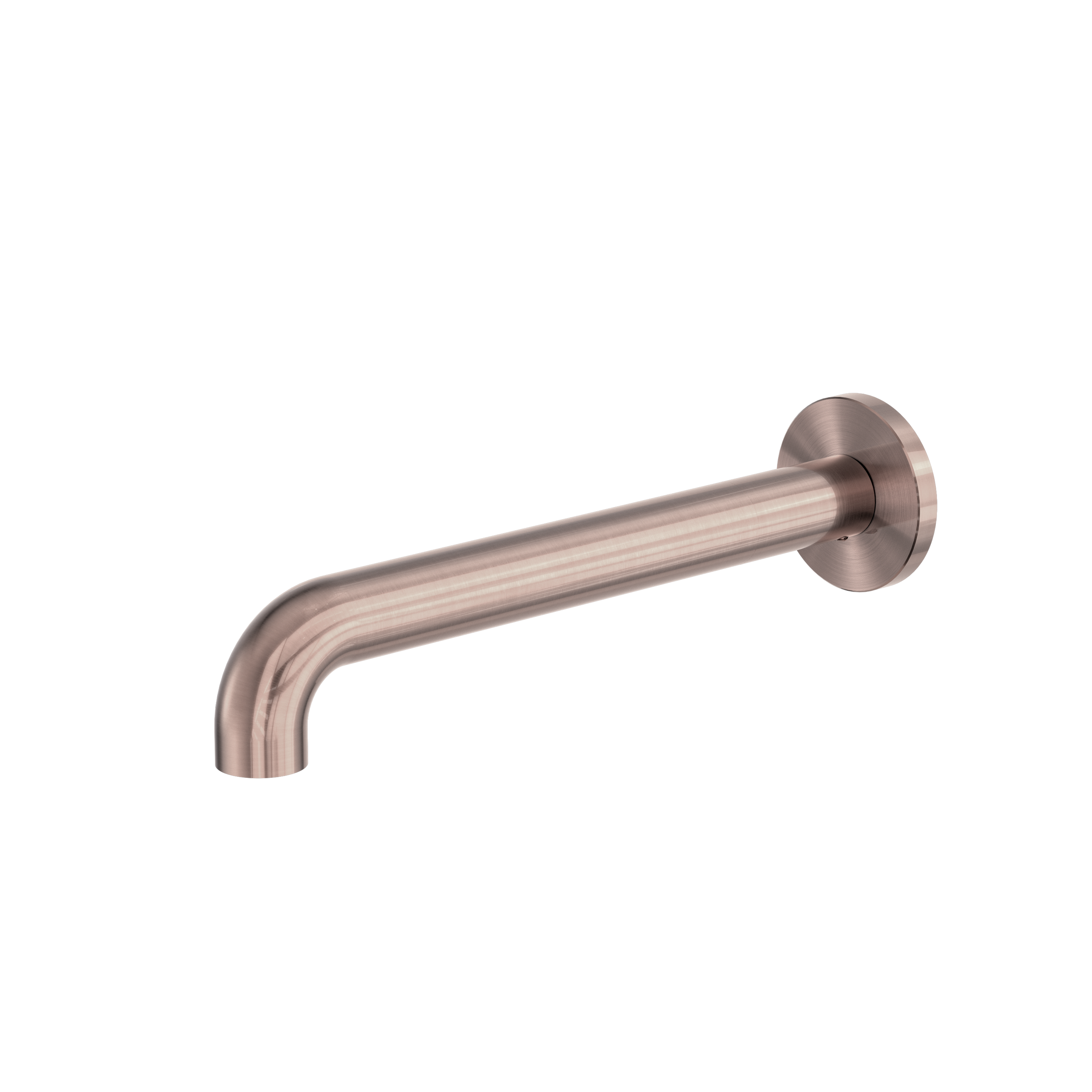 Zen SS316L Round Basin/Bath Spout Only 230mm Brushed Bronze