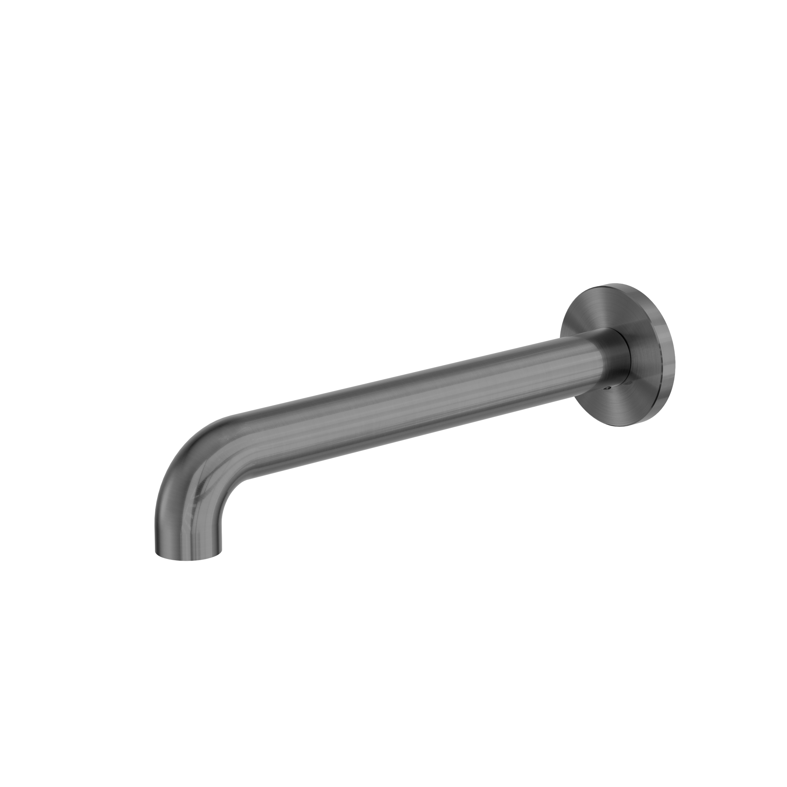 Zen SS316L Round Basin/Bath Spout Only 230mm Graphite