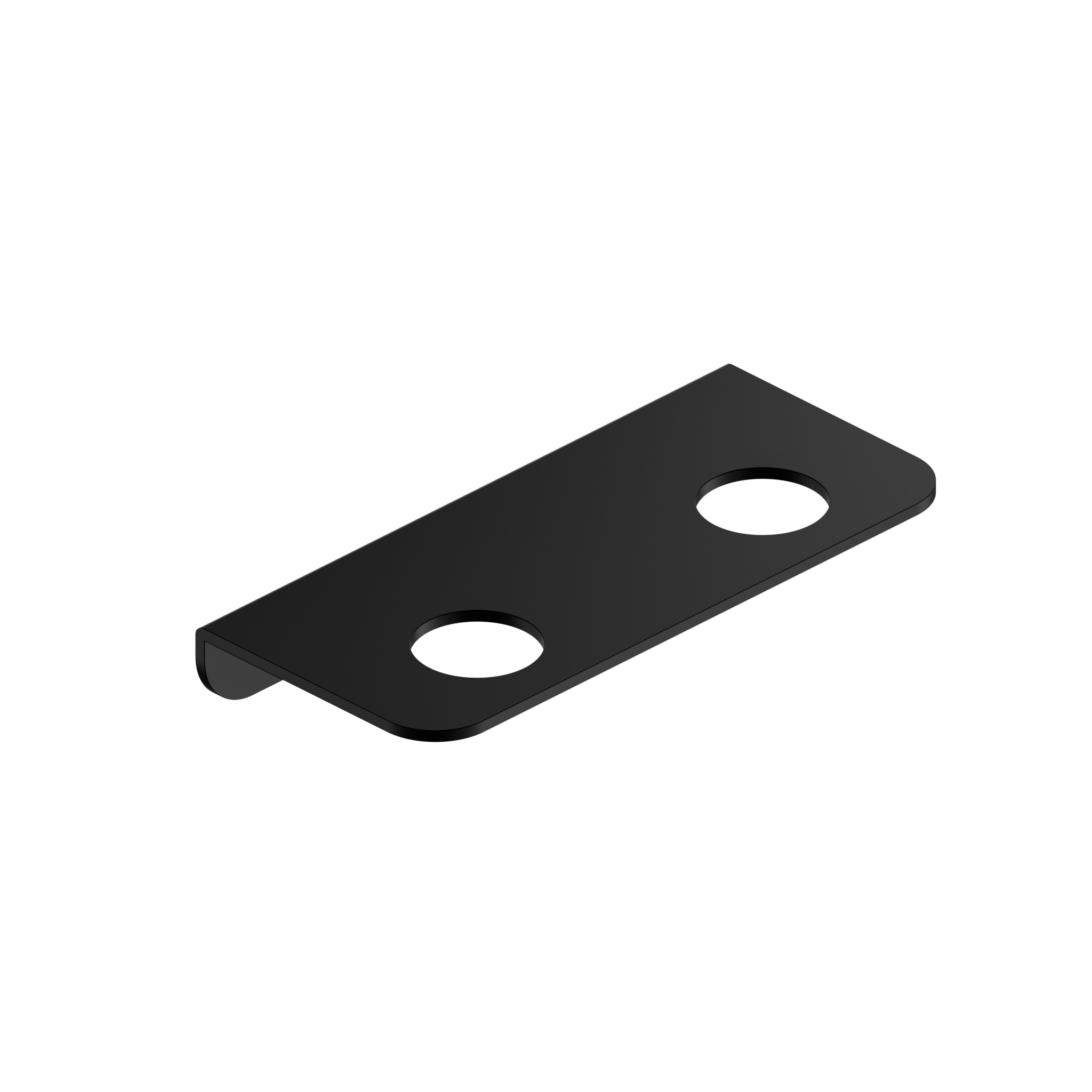 Mecca Double Soap Bottle Holder Matte Black
