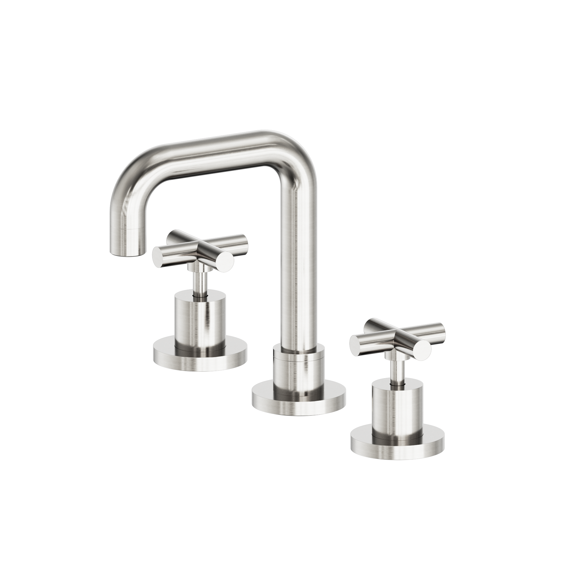 X Plus Basin Set Brushed Nickel