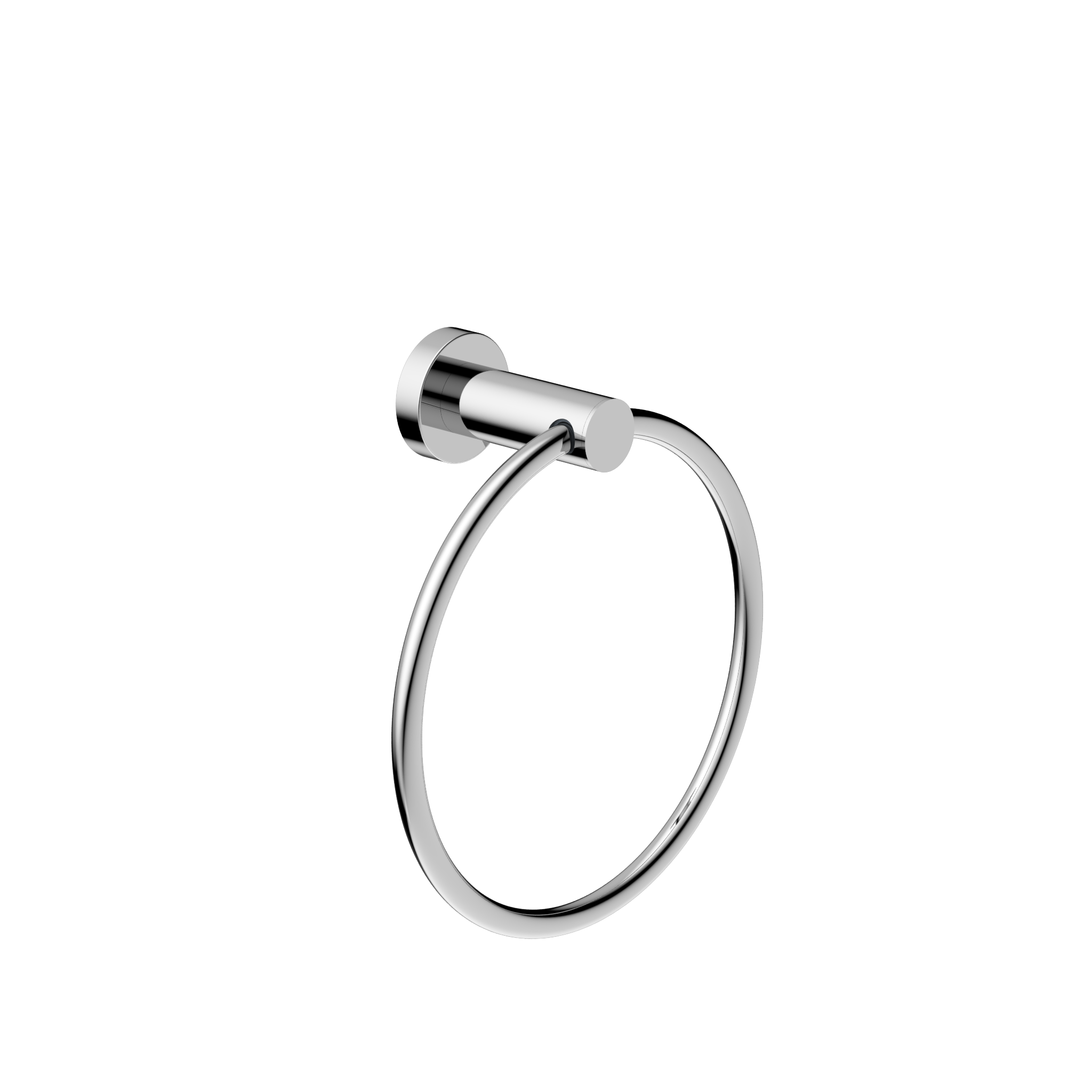 Dolce II Hand Towel Ring Chrome