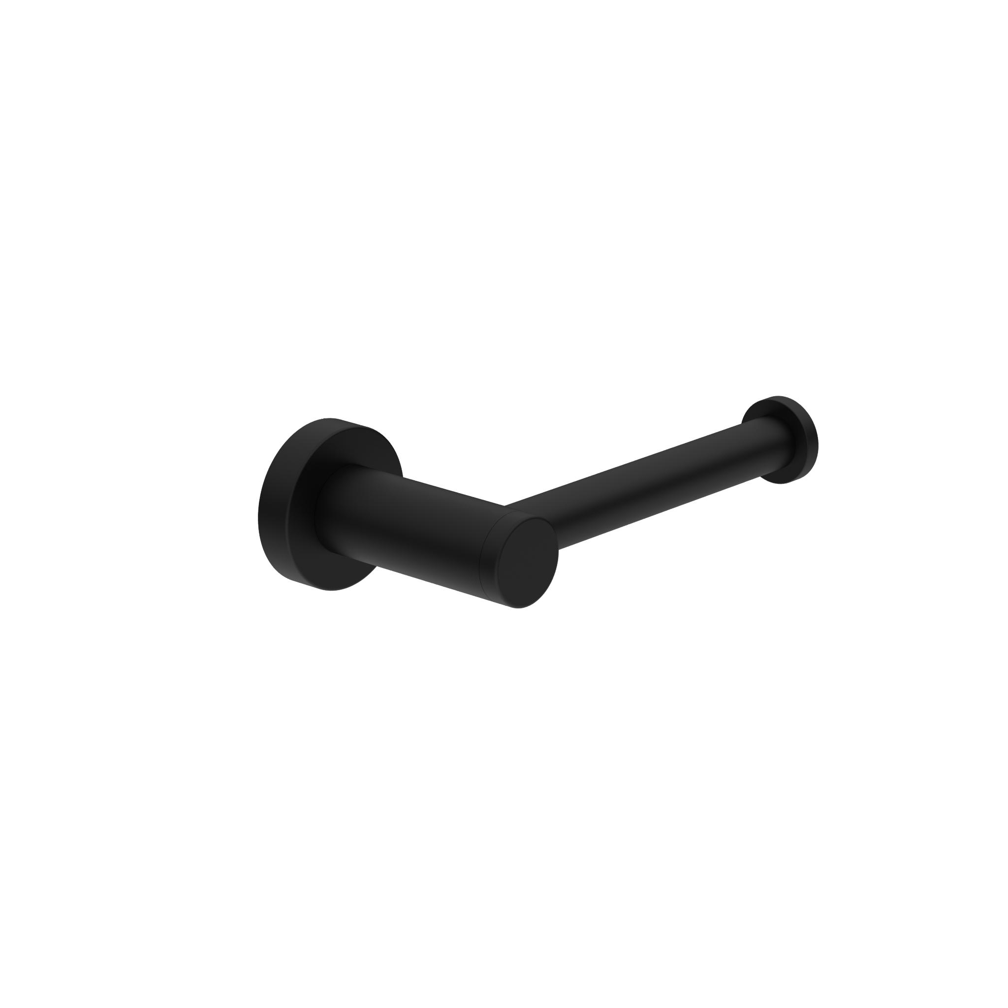 Dolce II Toilet Roll Holder Matte Black