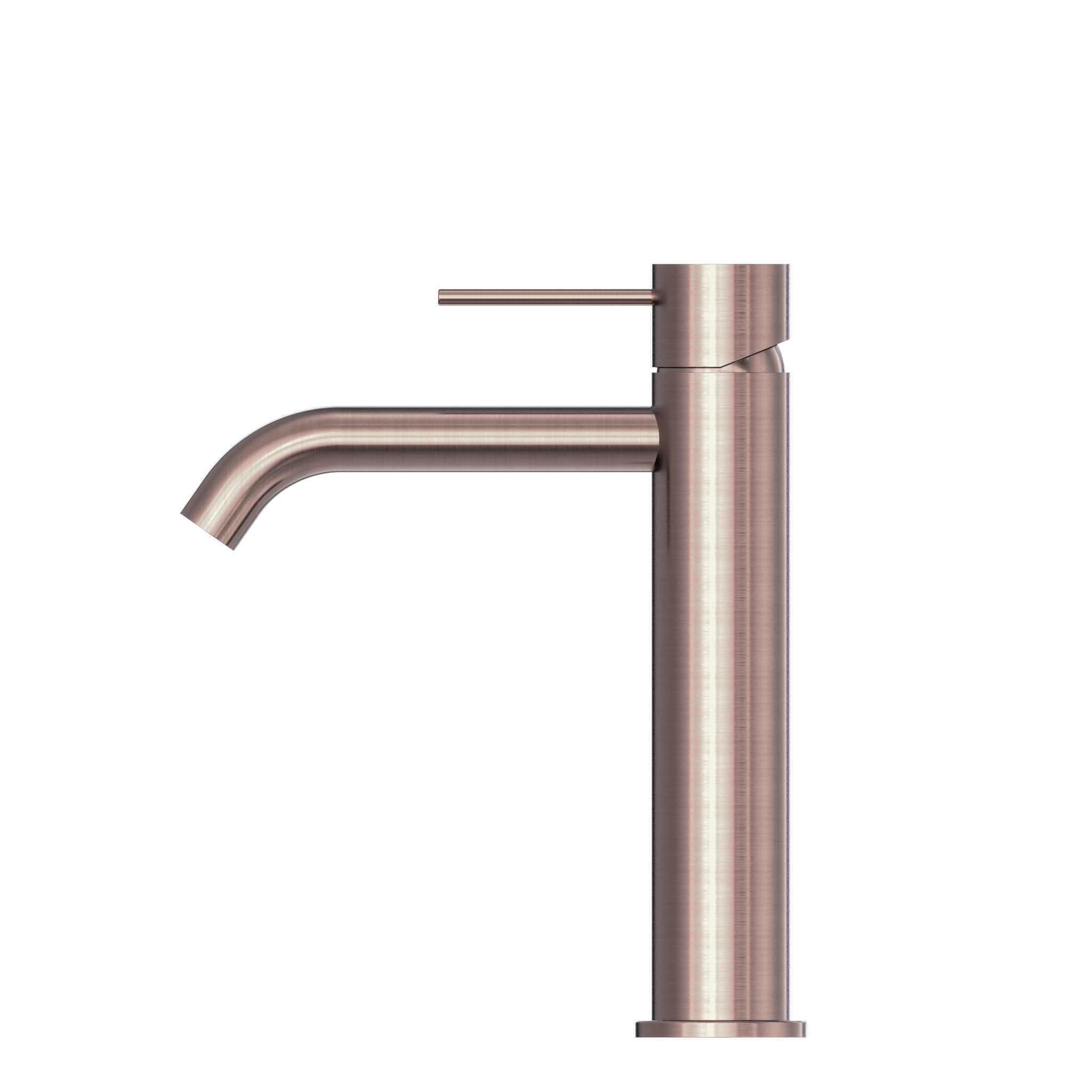 Mecca Mid Tall Basin Mixer Brushed Bronze