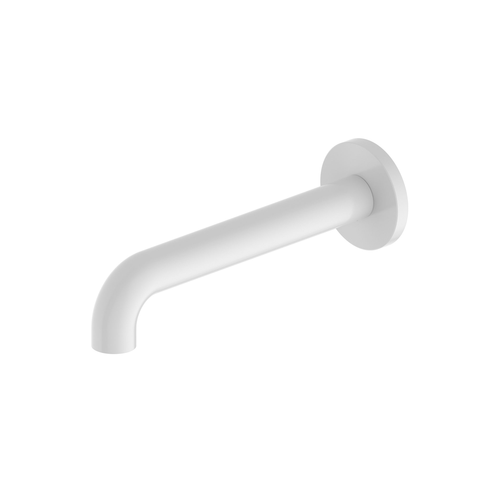 Mecca Basin/Bath Spout Only 160mm Matte White