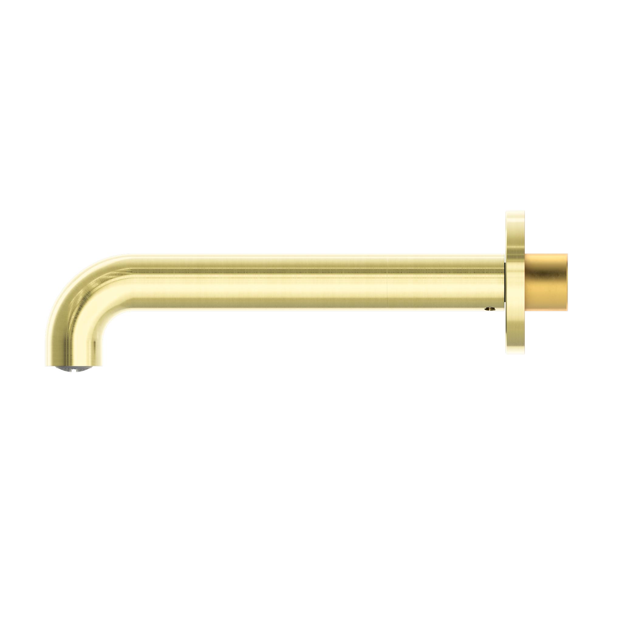 Mecca Basin/Bath Spout Only 185mm Brushed Gold