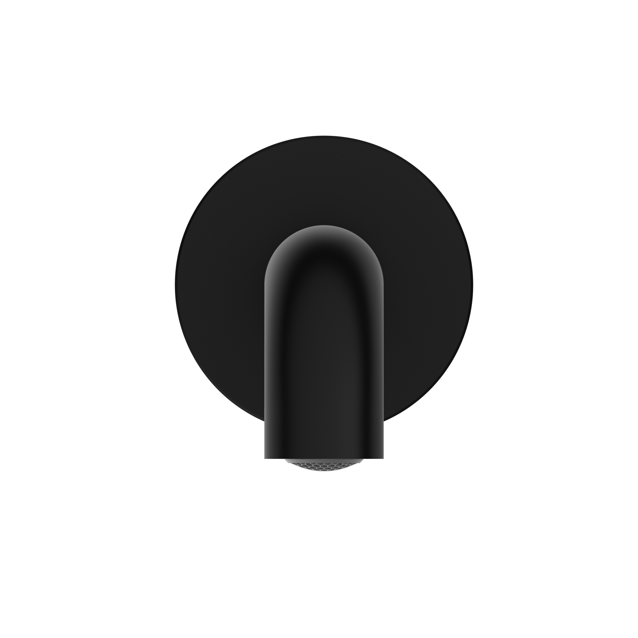 Mecca Basin/Bath Spout Only 185mm Matte Black