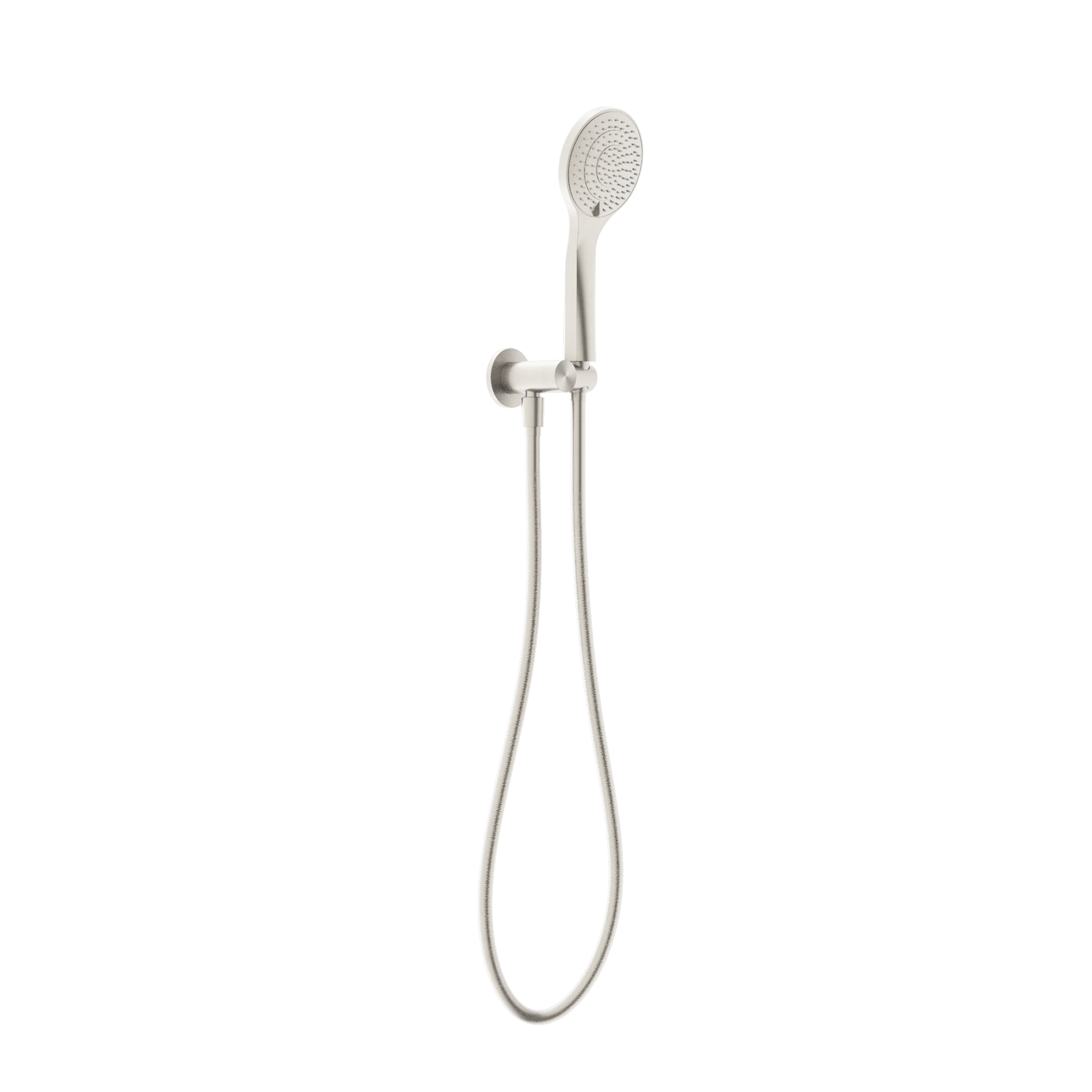 Mecca Shower On Bracket With Air Shower Brushed Nickel