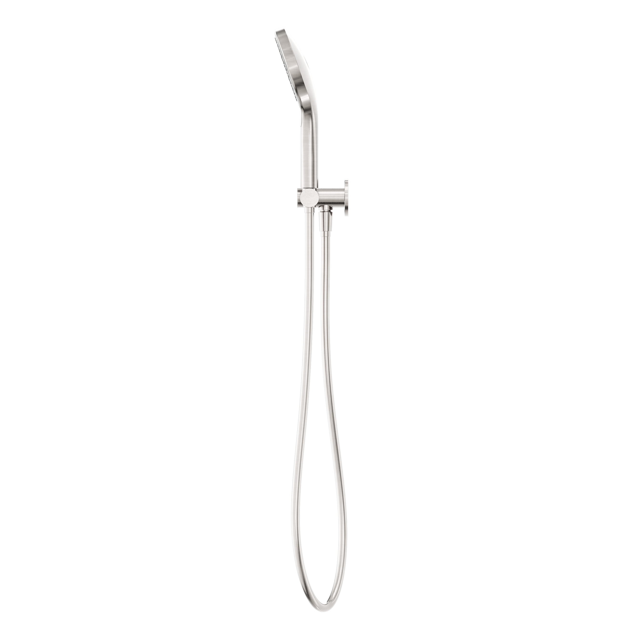 Mecca Shower On Bracket With Air Shower II Brushed Nickel