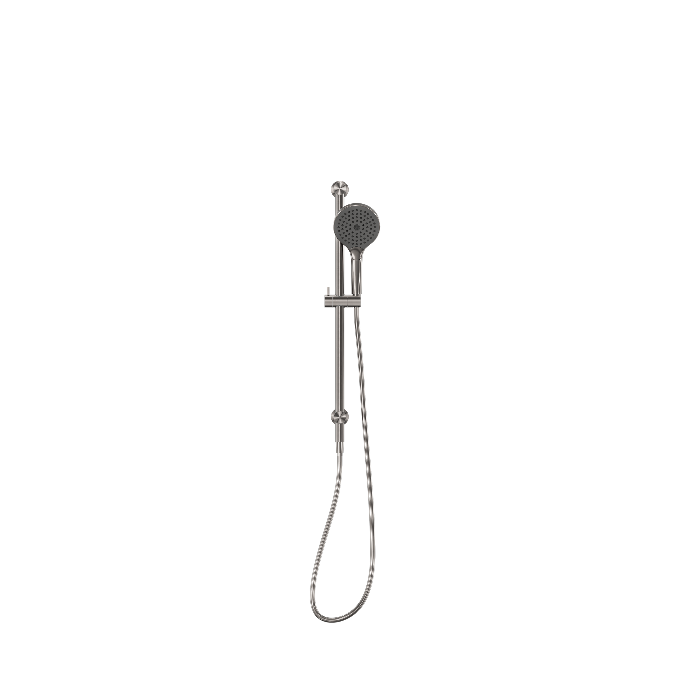Mecca Shower Rail With Air Shower II Brushed Nickel