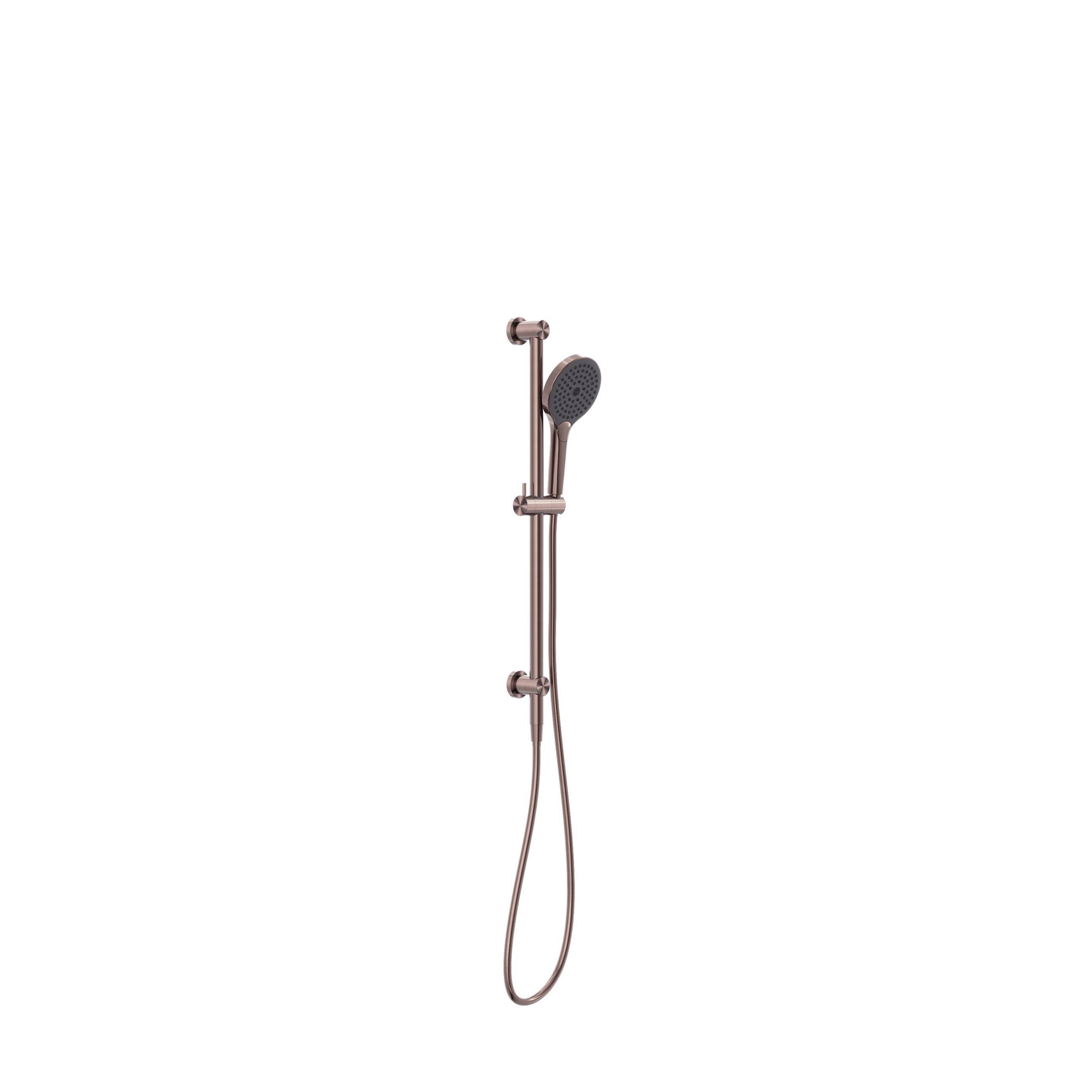 Mecca Shower Rail With Air Shower II Brushed Bronze