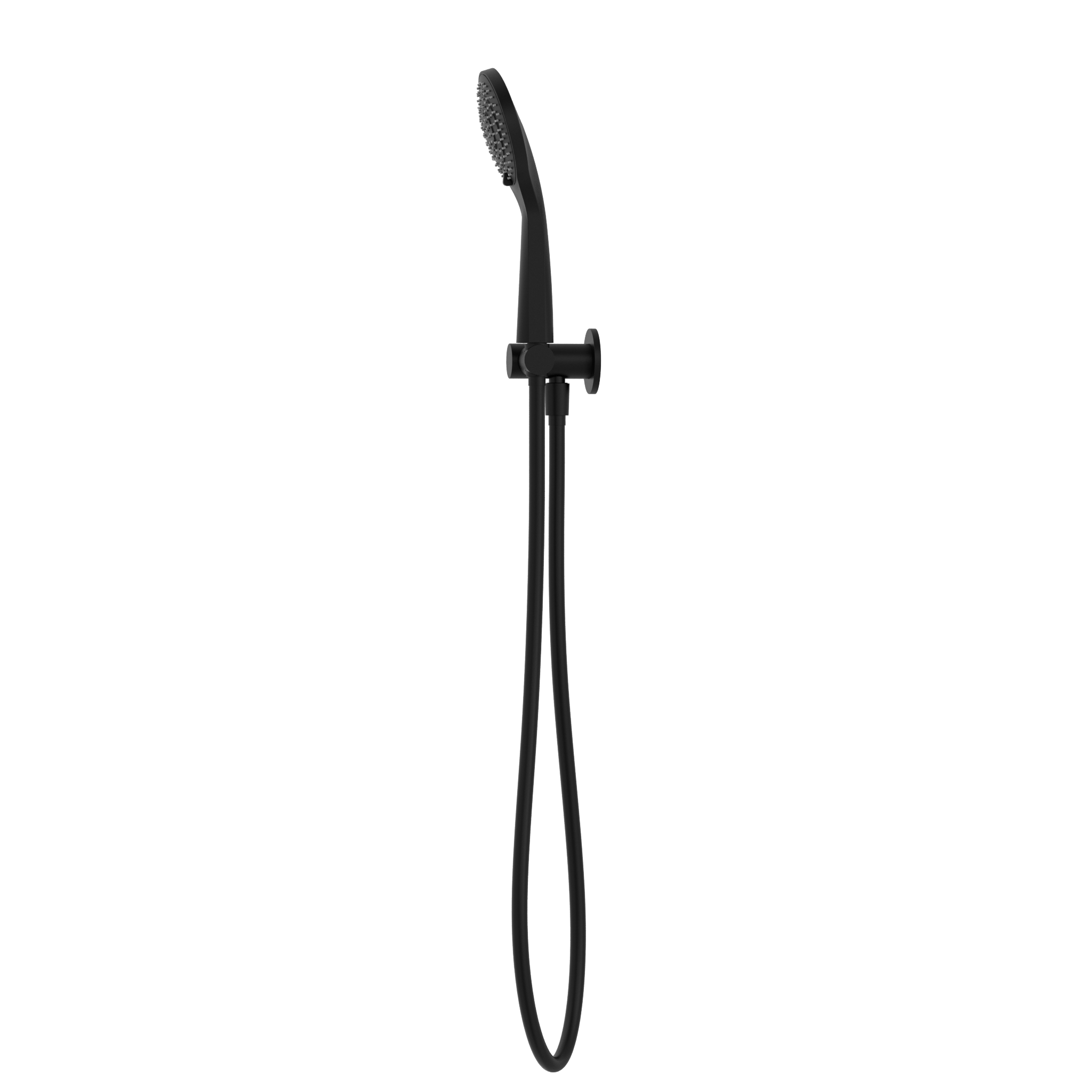 Mecca Shower On Bracket With Air Shower Matte Black