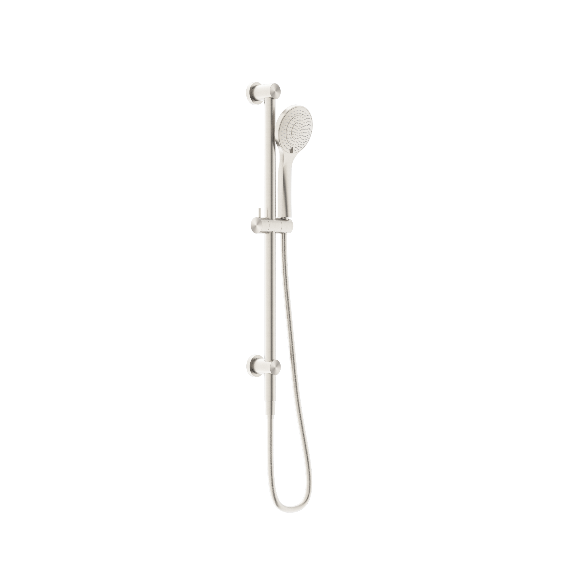 Mecca Shower Rail With Air Shower Brushed Nickel