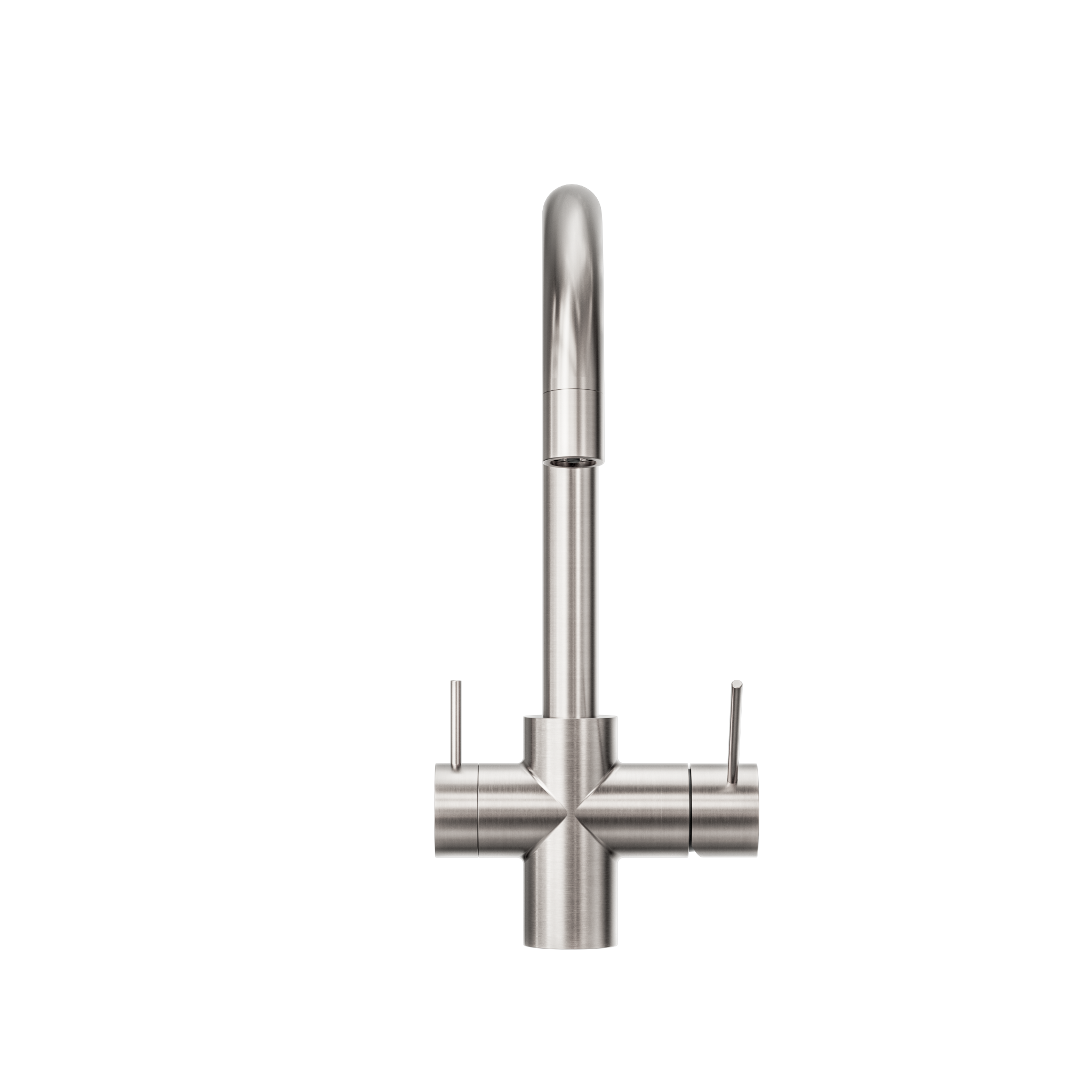 Mecca 3 Way Filtered Mixer Tap Brushed Nickel