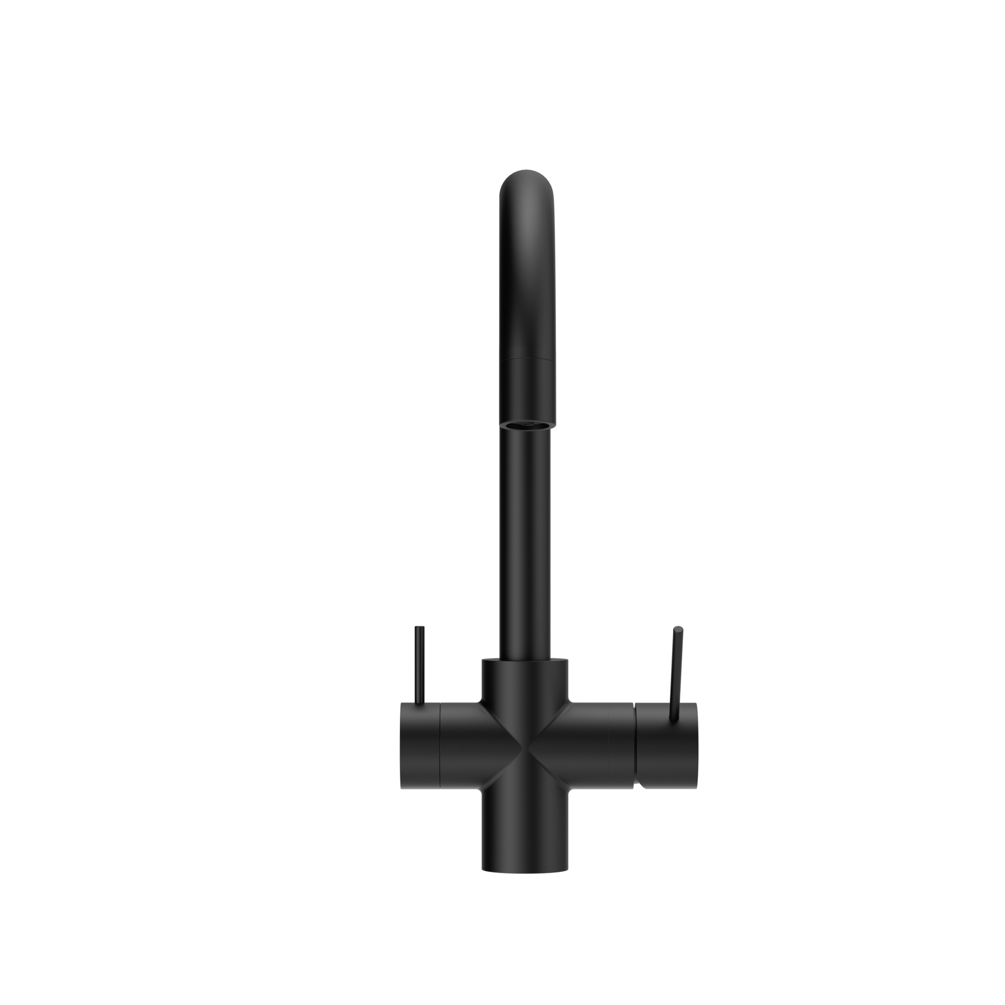 Mecca 3 Way Filtered Mixer Tap Matte Black