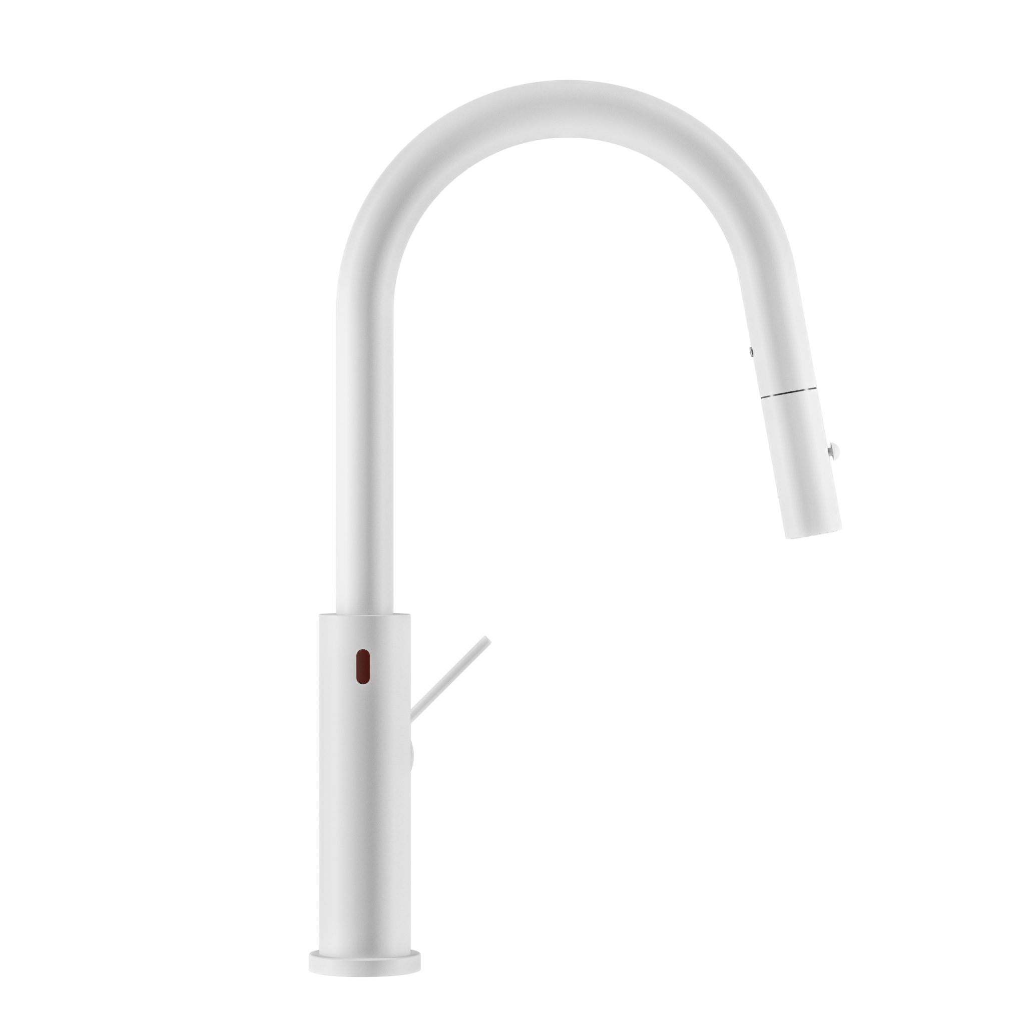 Mecca Smart Sensor Pull Out Kitchen Mixer Matte white