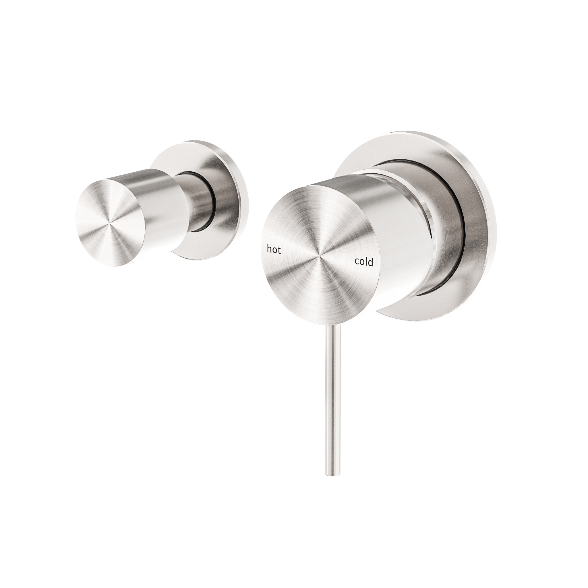 Mecca Shower Mixer With Horizontal 2 Way Diverter Brushed Nickel