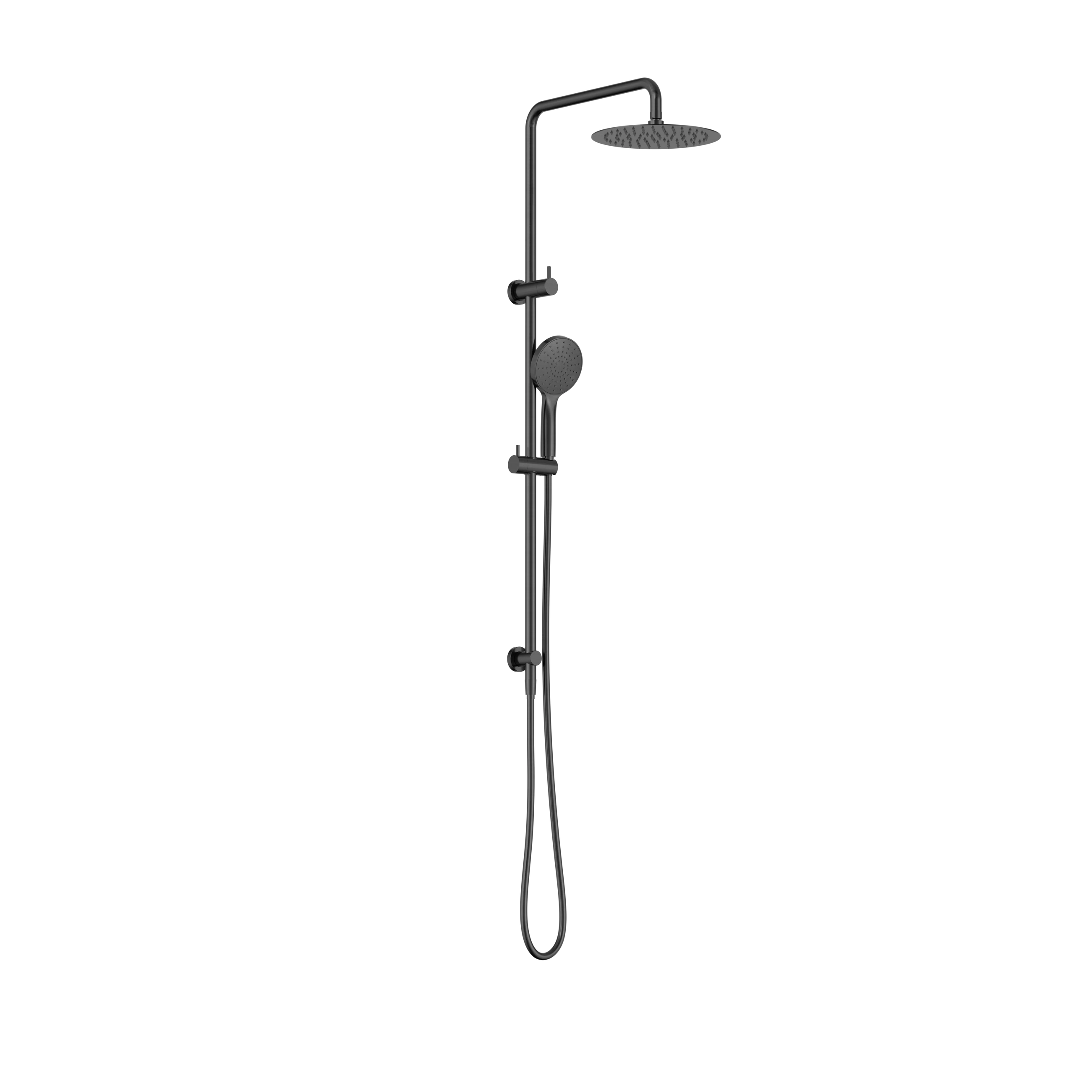 Dolce II Twin Shower Gun Metal