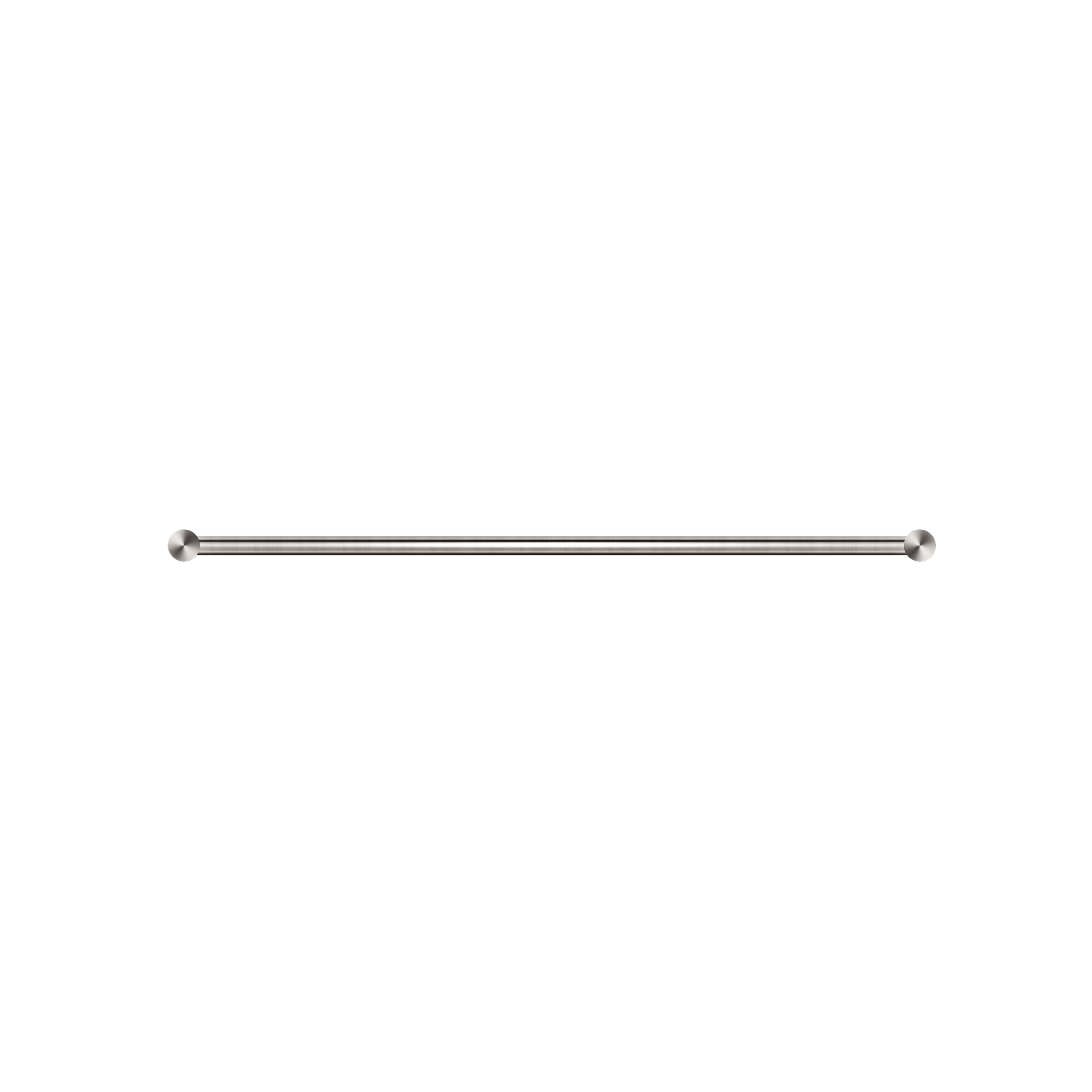 New Mecca Double Towel Rail 600mm Brushed Nickel