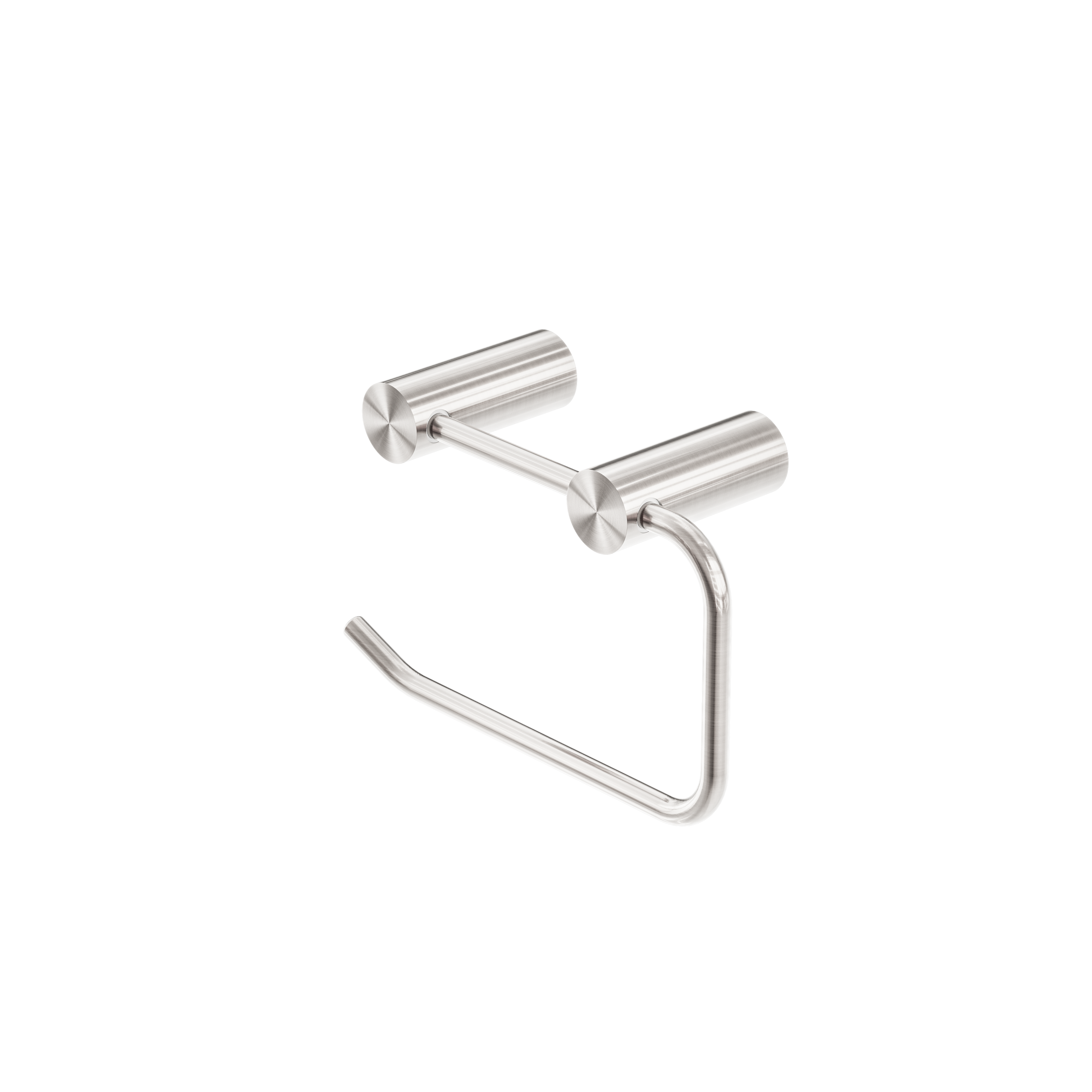 New Mecca Toilet Roll Holder Brushed Nickel