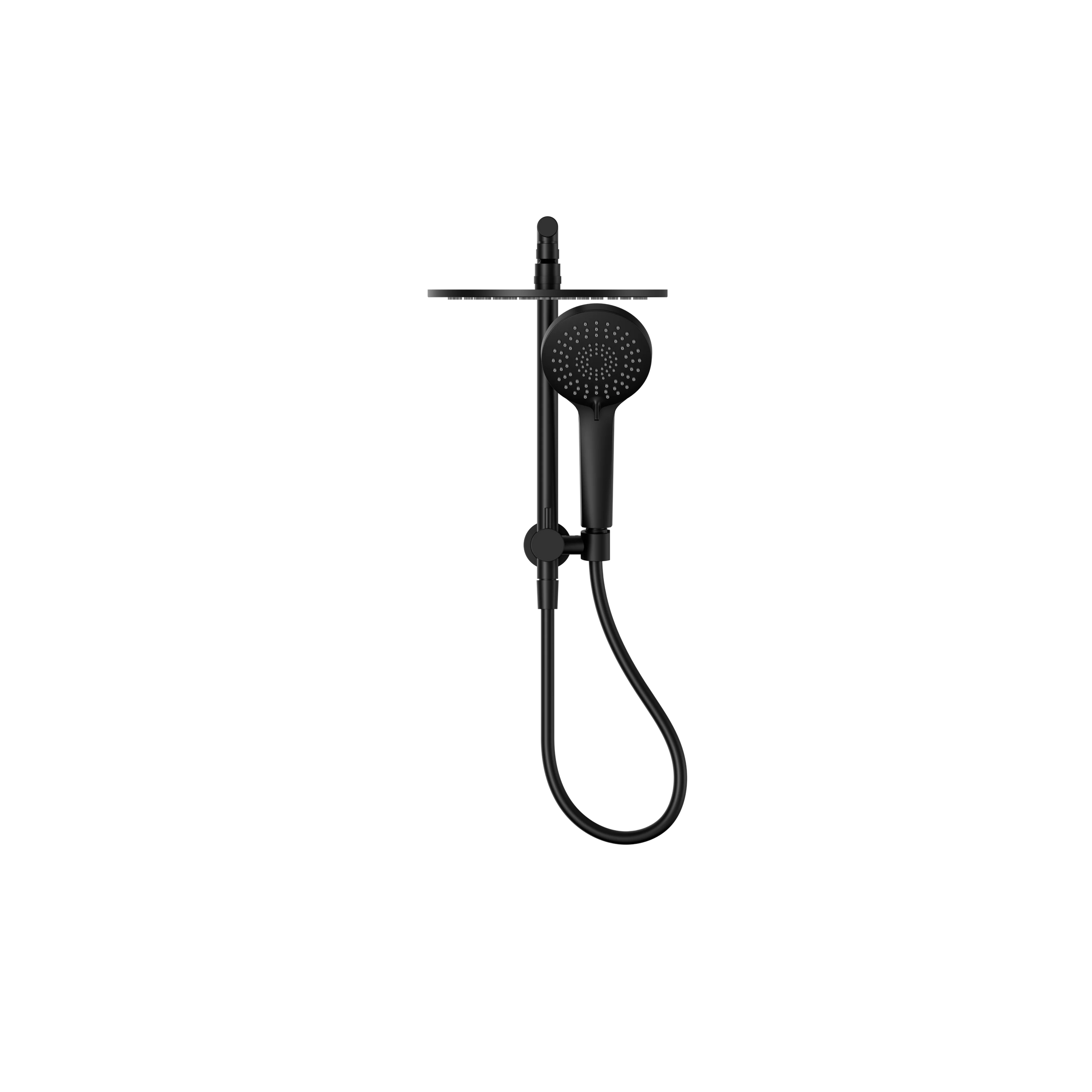 Mecca 2 In 1 Twin Shower Matte Black