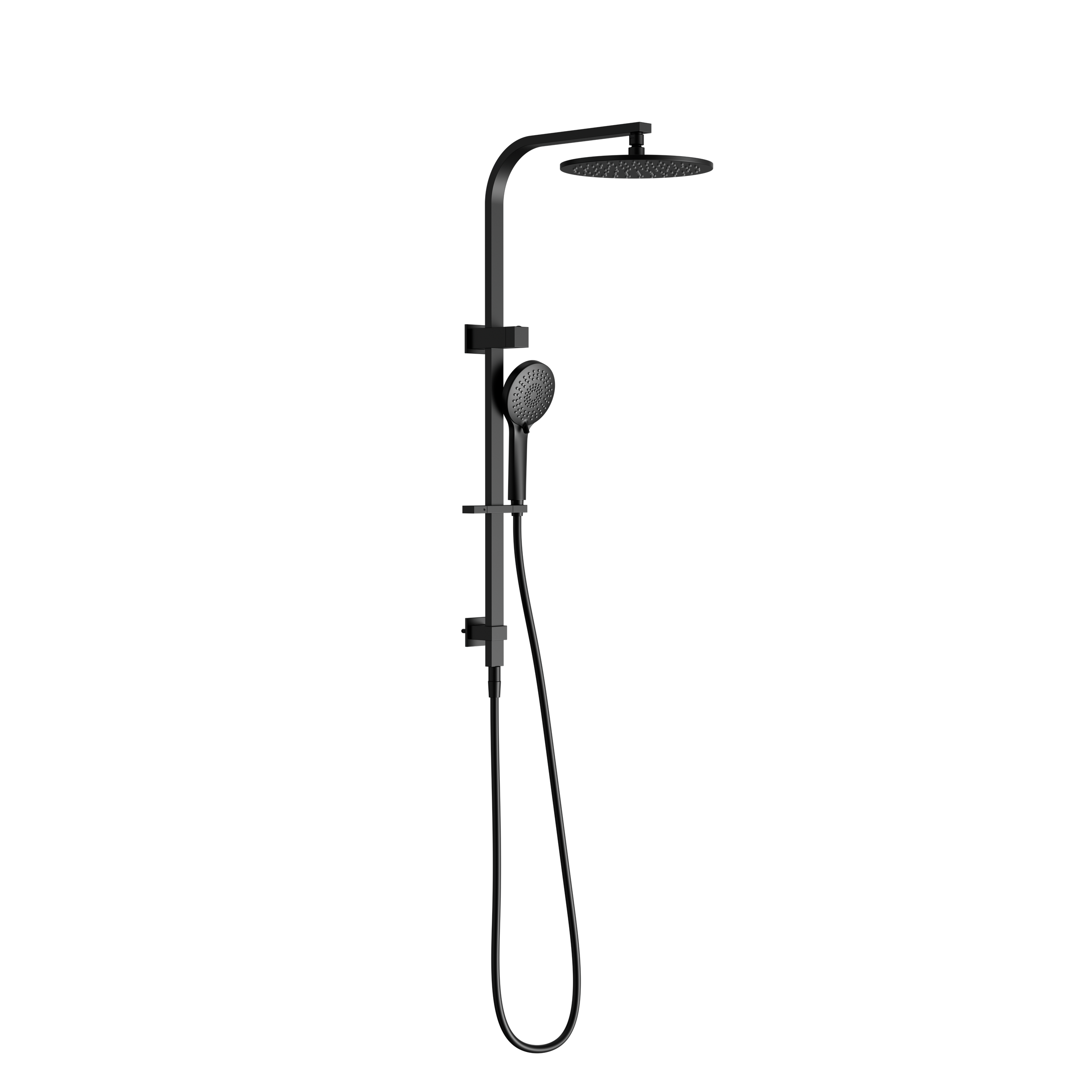 Bianca Twin Shower Matte Black