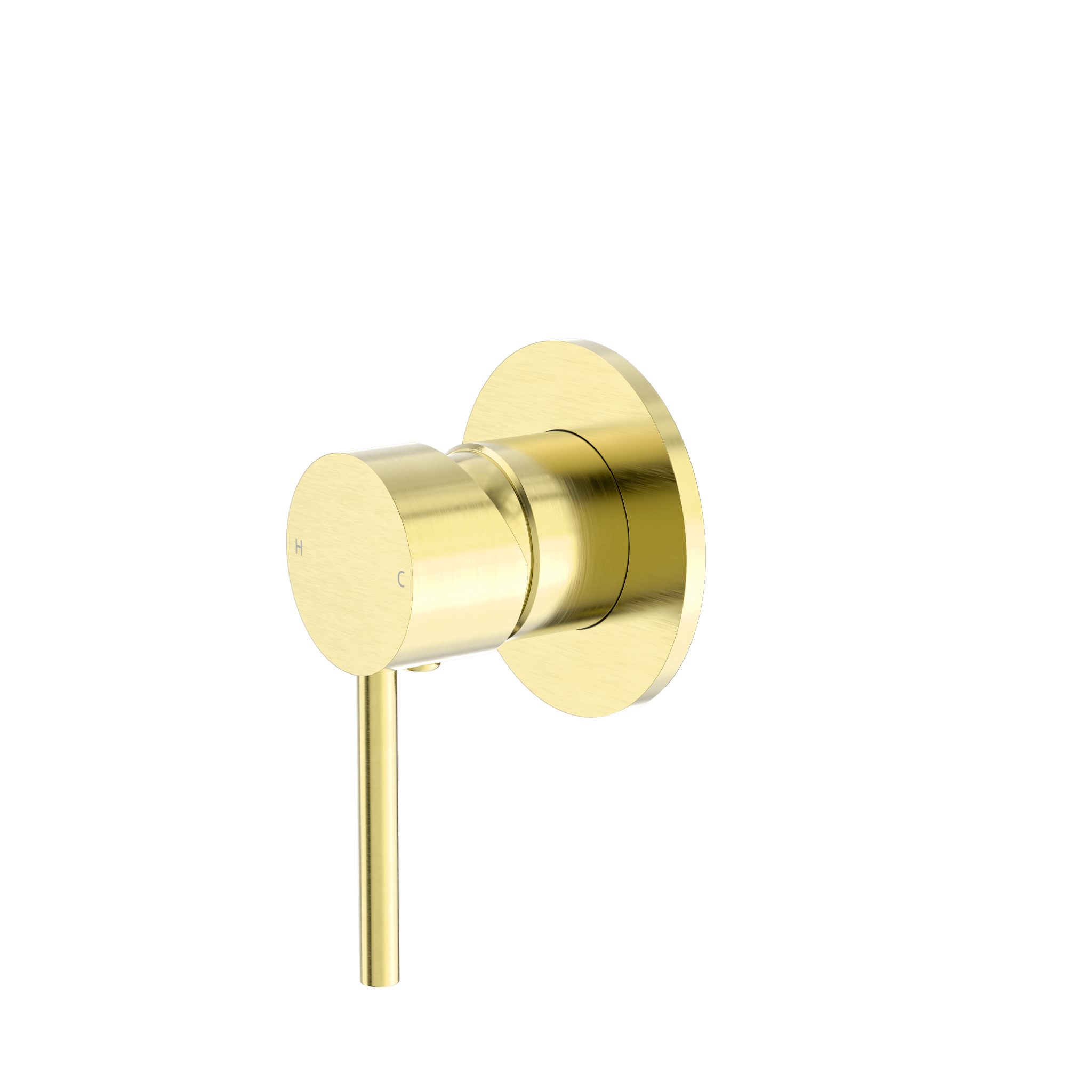 Dolce Shower Mixer Brushed Gold