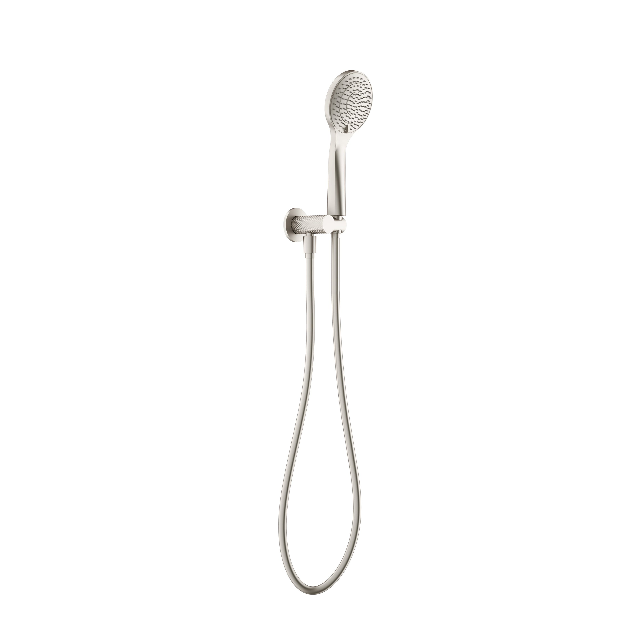 Opal Shower On Bracket With Air Shower Brushed Nickel