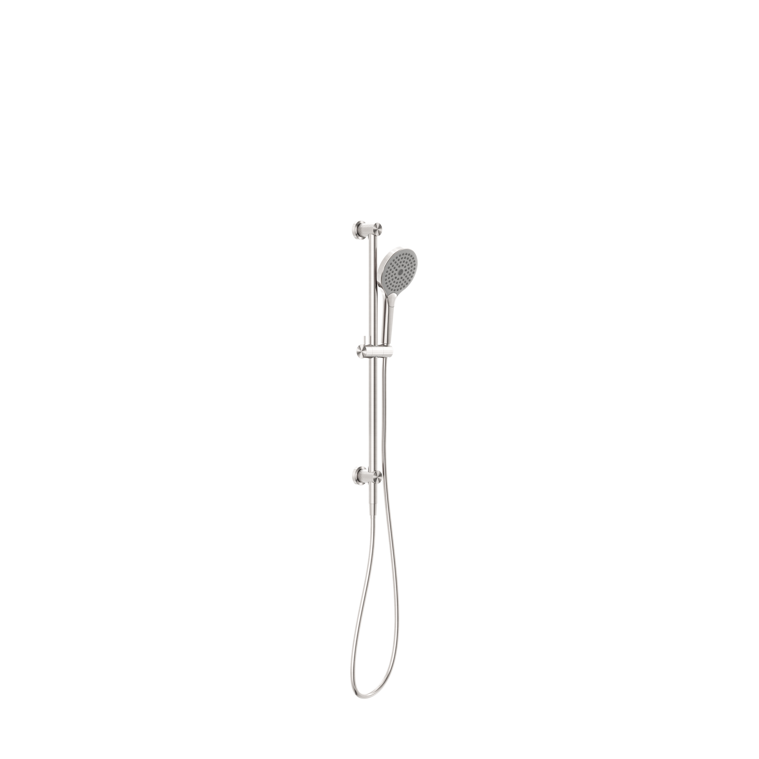 Opal Shower Rail With Air Shower II Brushed Nickel