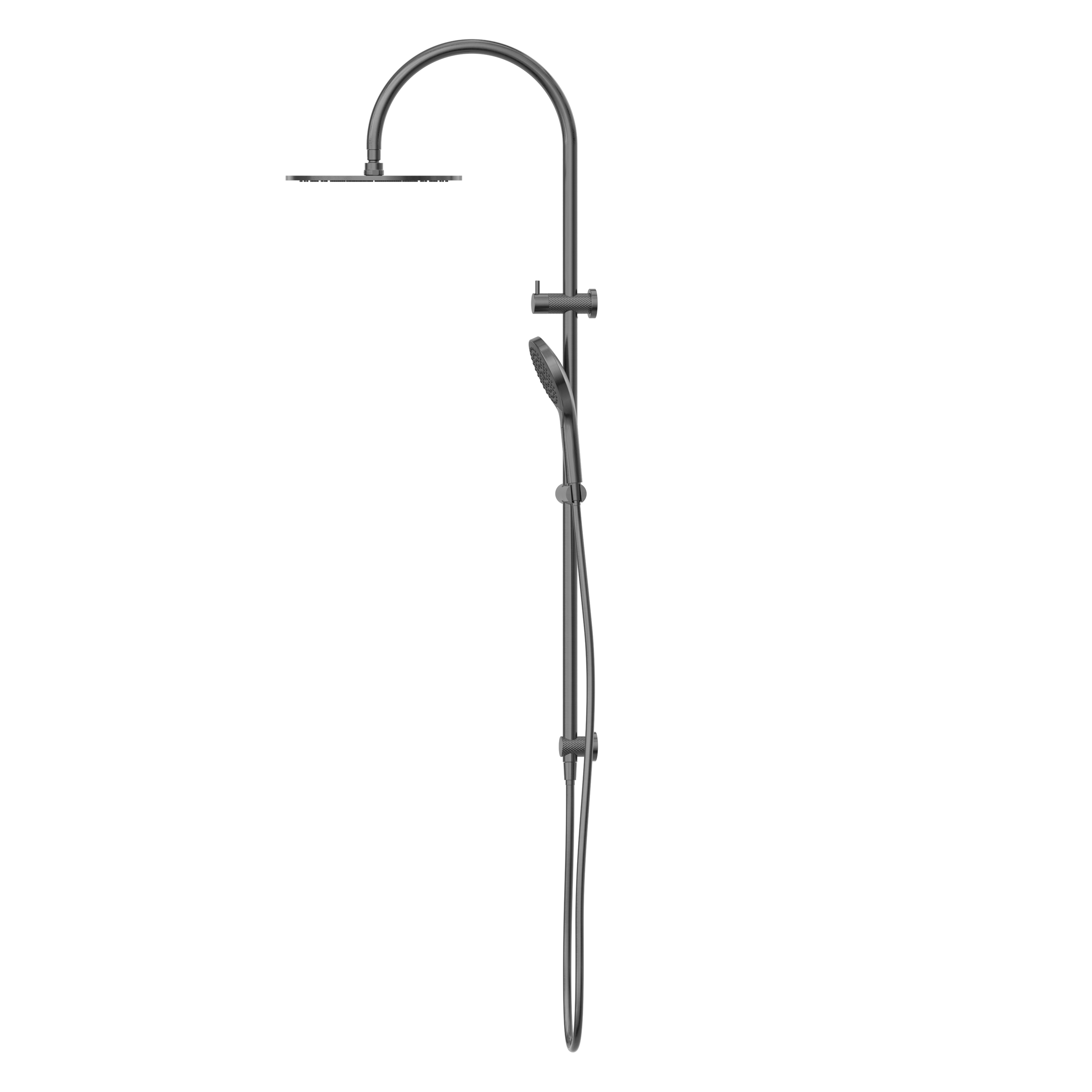 Opal Twin Shower With Air Shower II Graphite
