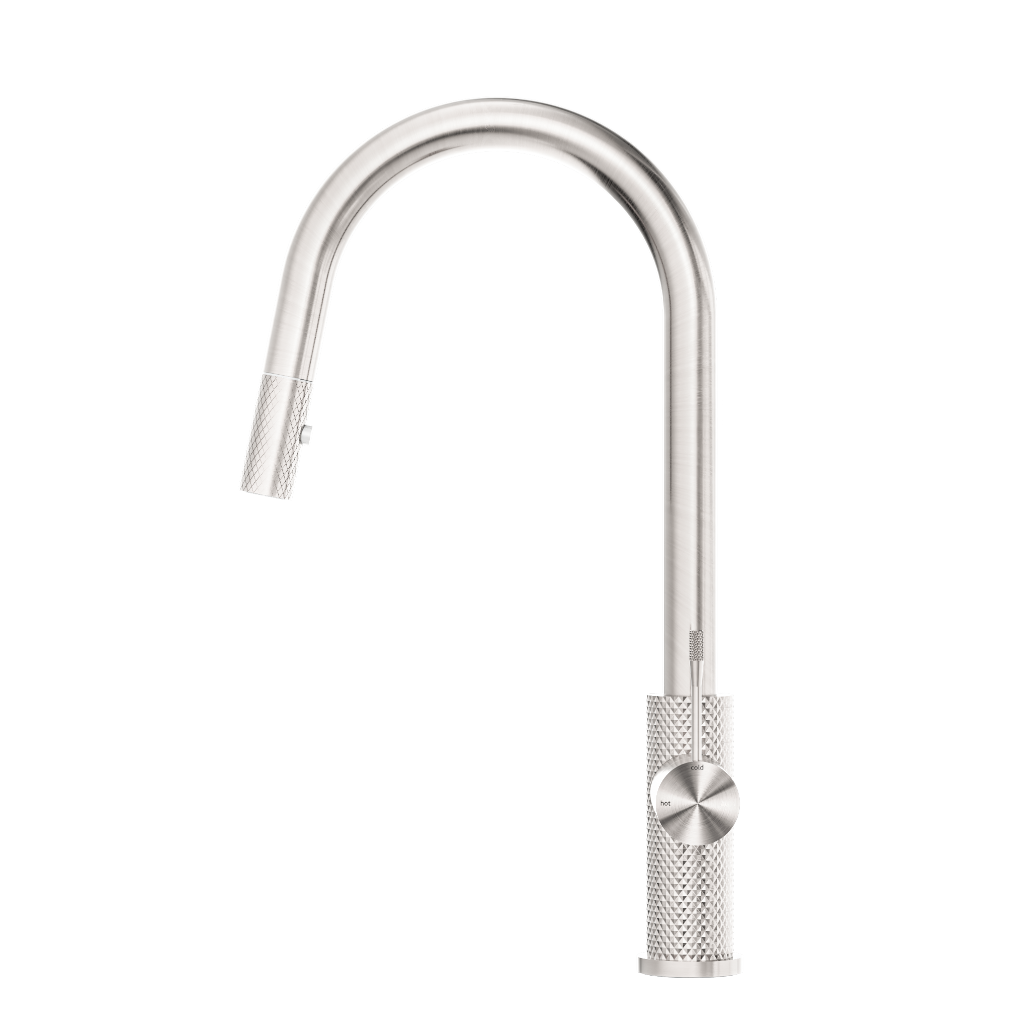 Opal Pull Out Sink Mixer With Vegie Spray Function Brushed Nickel