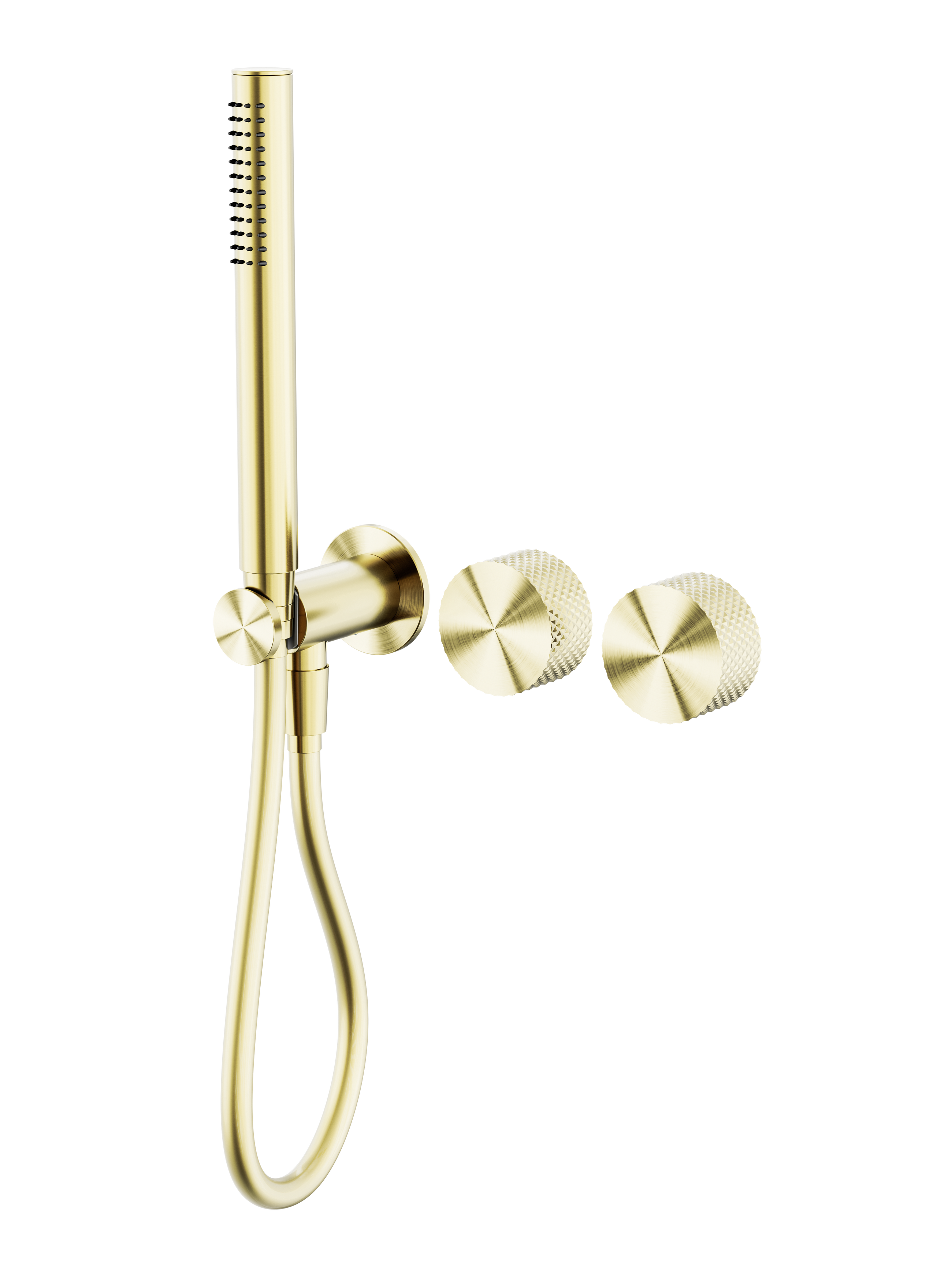 Opal Progressive Shower System Separate Plate Brushed Gold