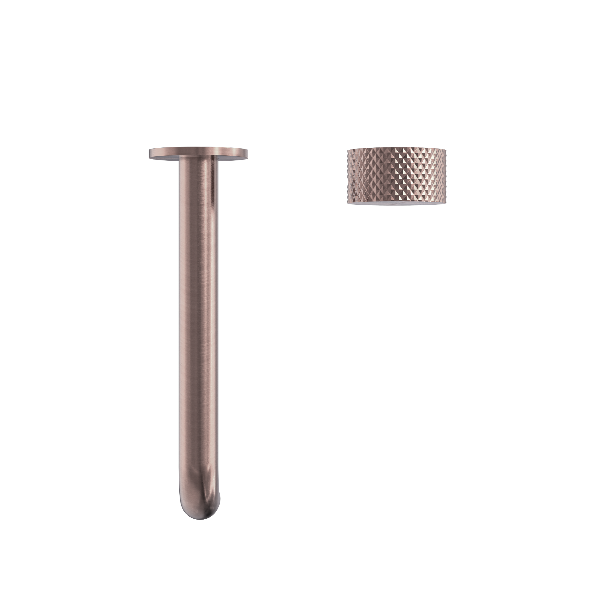 Opal Progressive Wall Basin/Bath Set 185mm Brushed Bronze