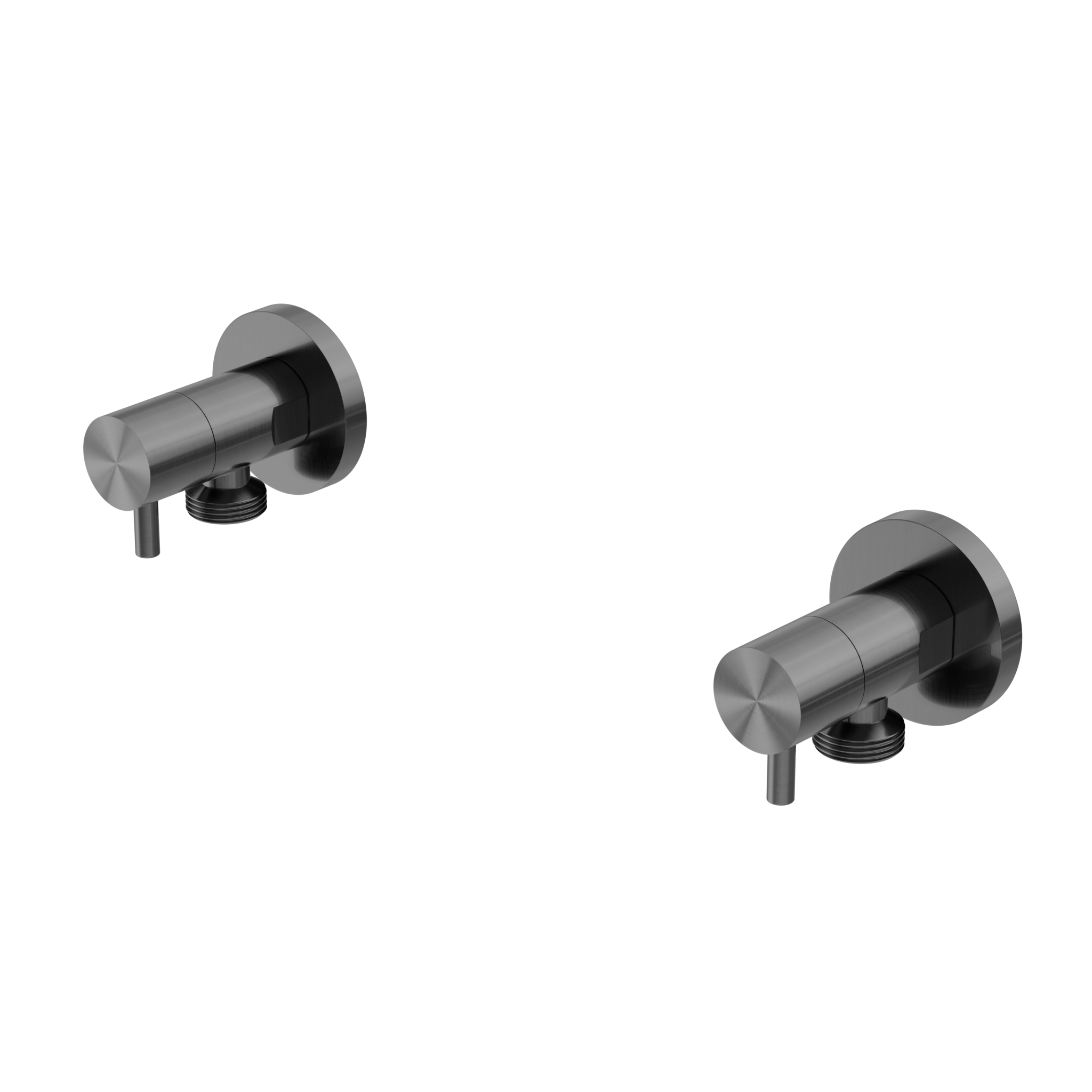 Washing Machine Tap Set Gun Metal