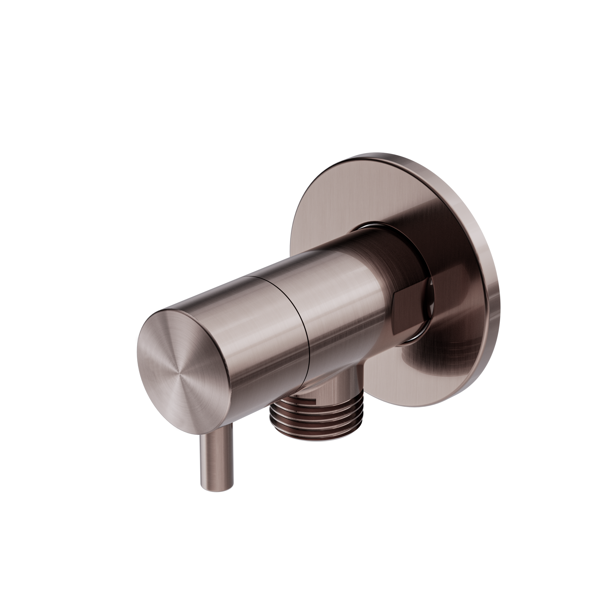 Mini Cistern Stop Brushed Bronze