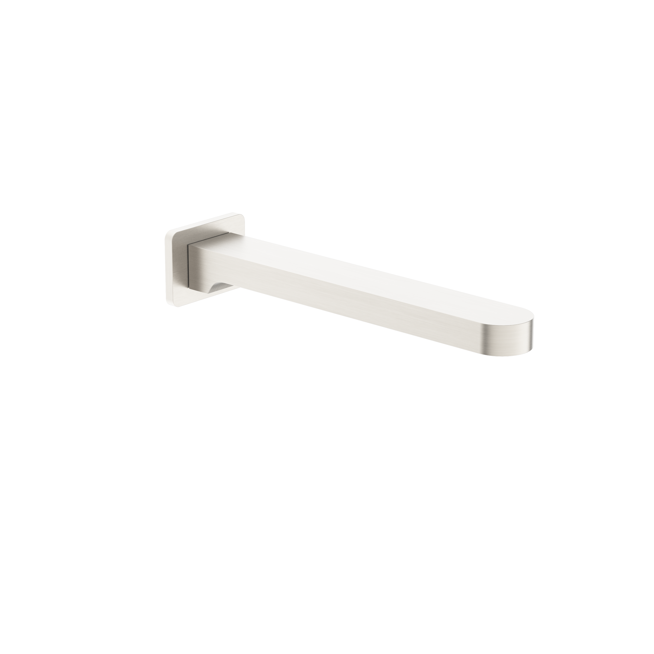 Ecco Fixed Bath Spout Only Brushed Nickel