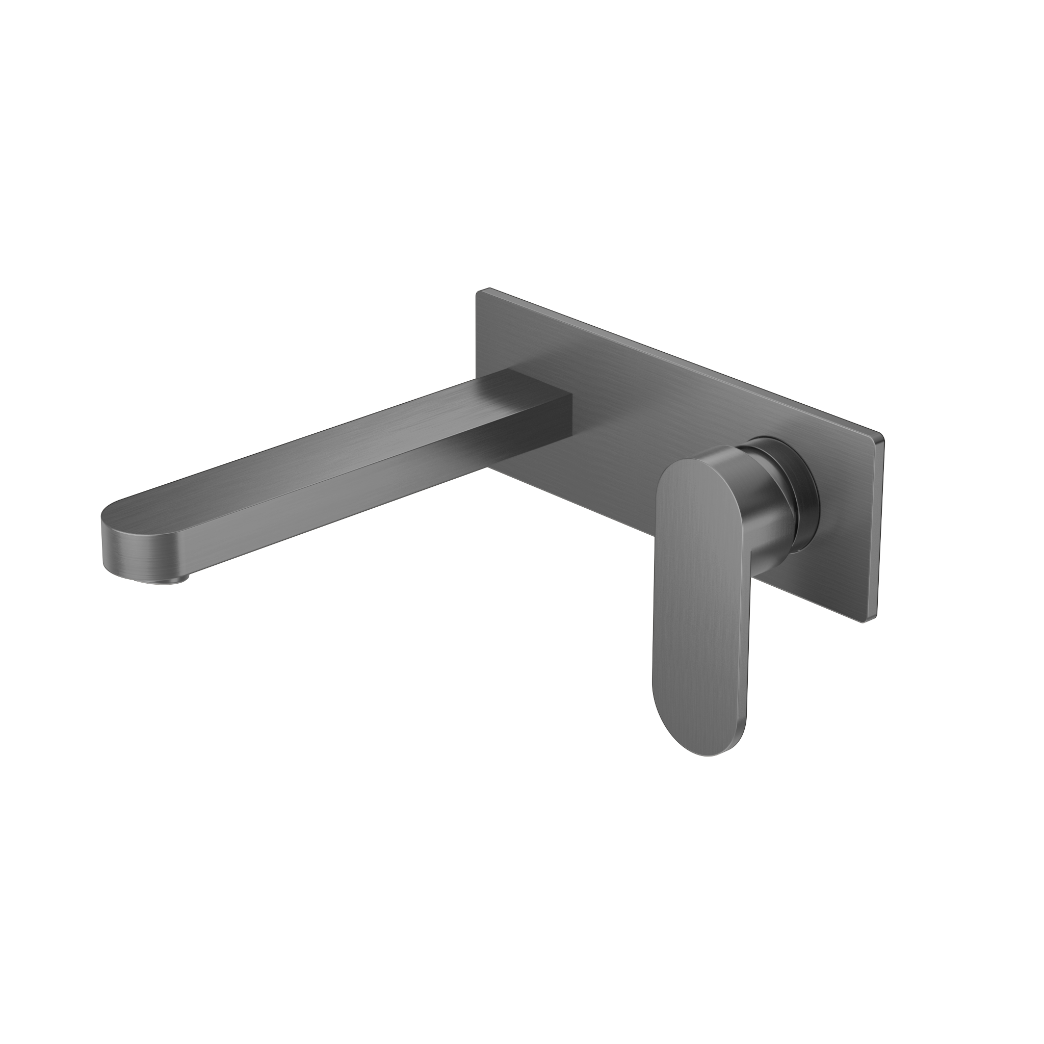 Ecco Wall Basin/Bath Mixer Gun Metal