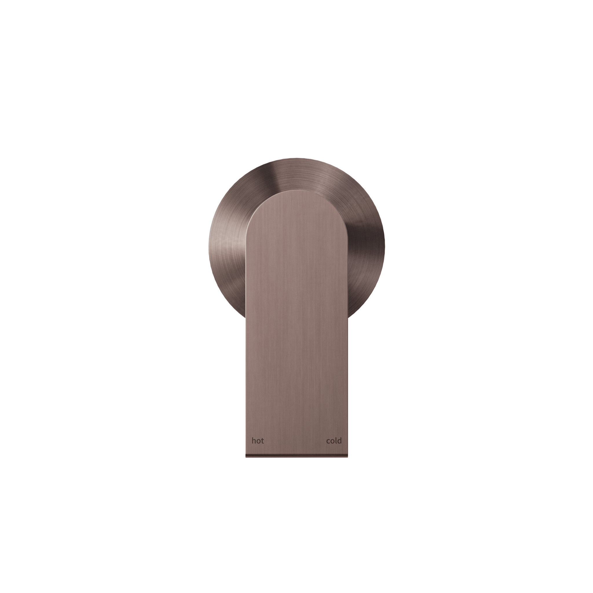 Bianca Shower Mixer 80mm Plate Brushed Bronze