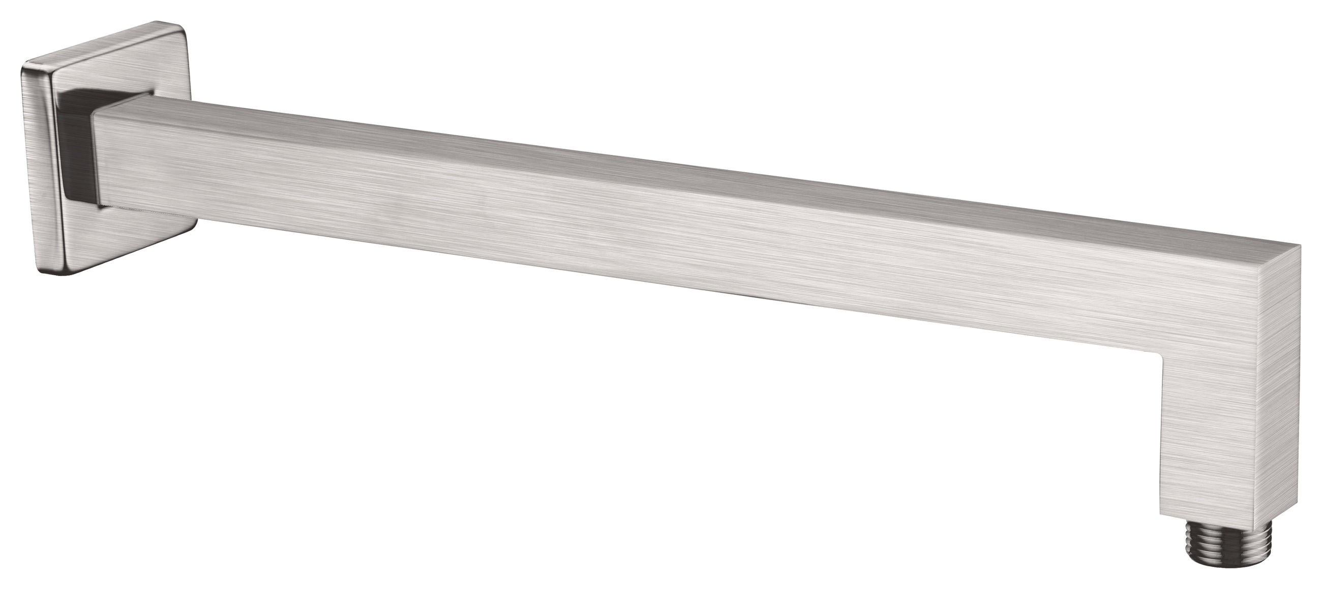 Square Shower Arm Brushed Nickel
