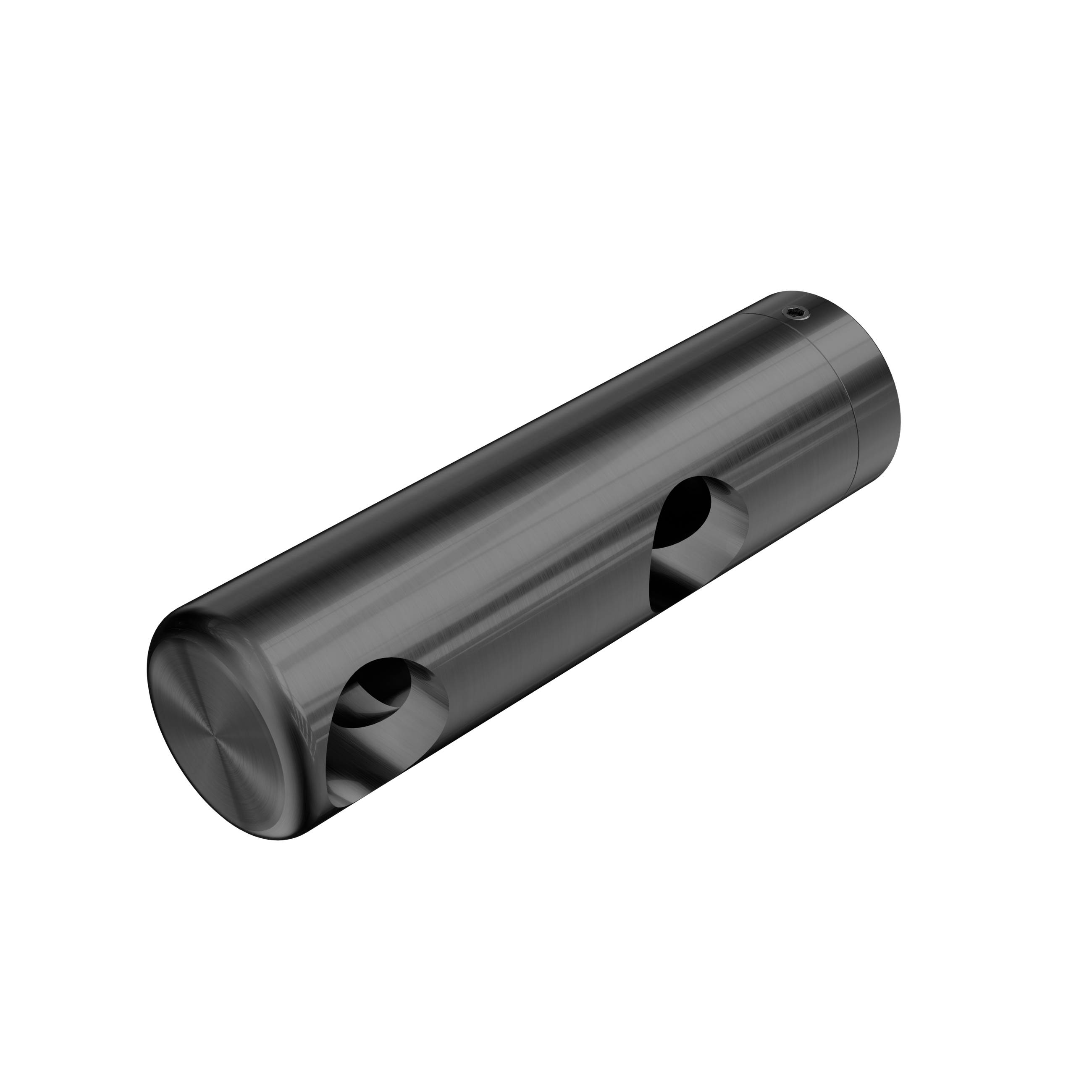 Mecca Care Make Your Own 25mm Grab Rail Double Towel Bracket Left Gun Metal
