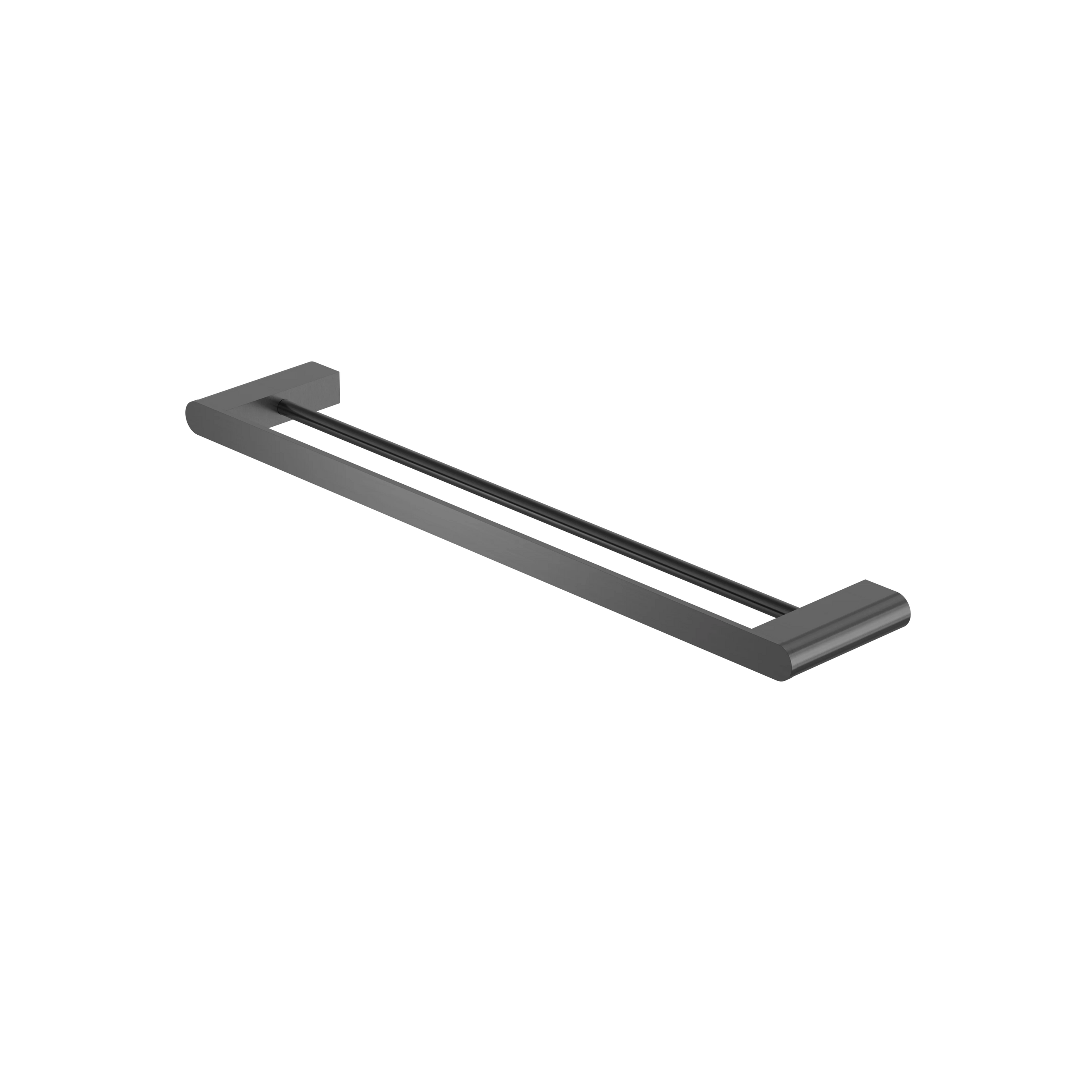 Bianca Double Towel Rail 600mm Gun Metal