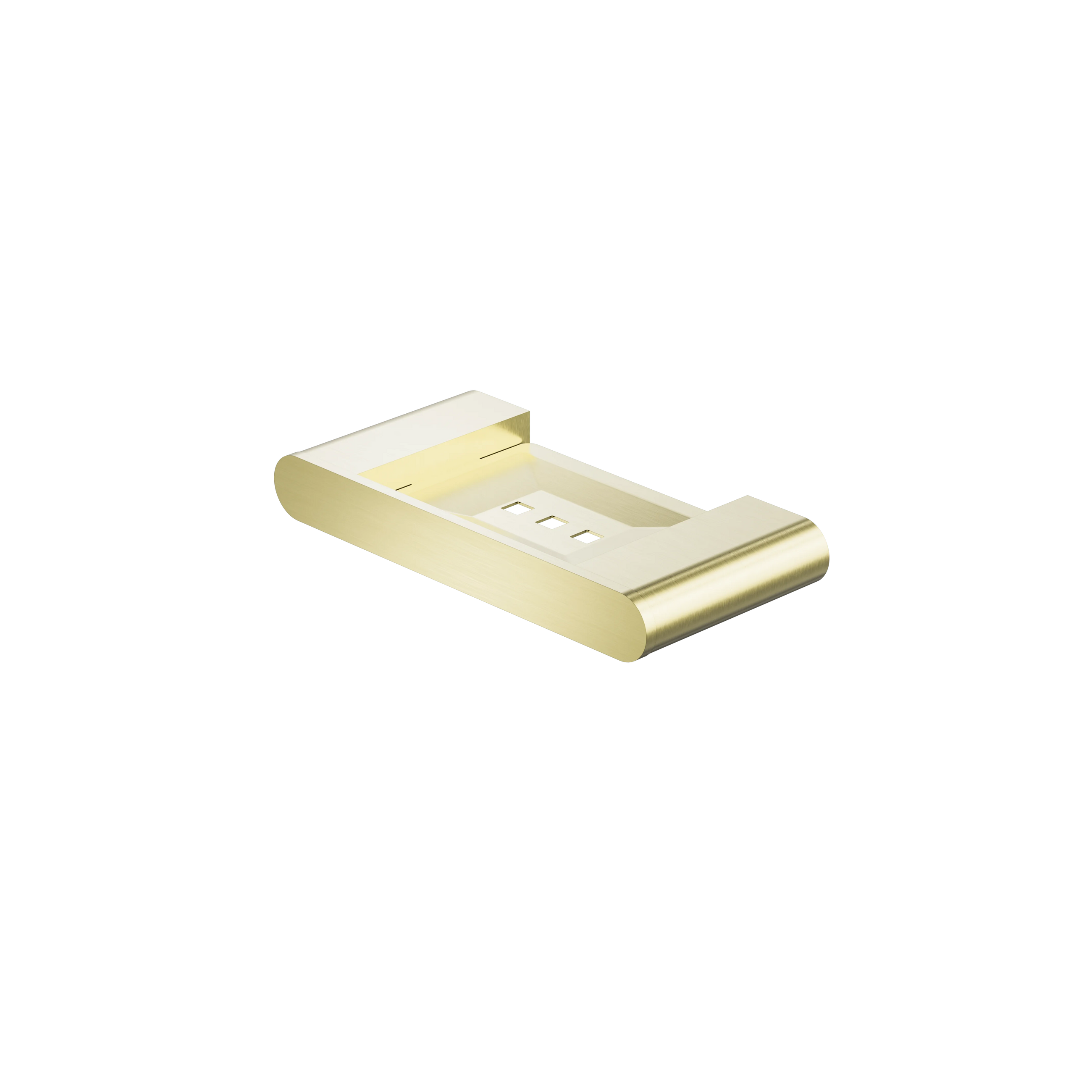 Bianca Soap Dish Holder Brushed Gold