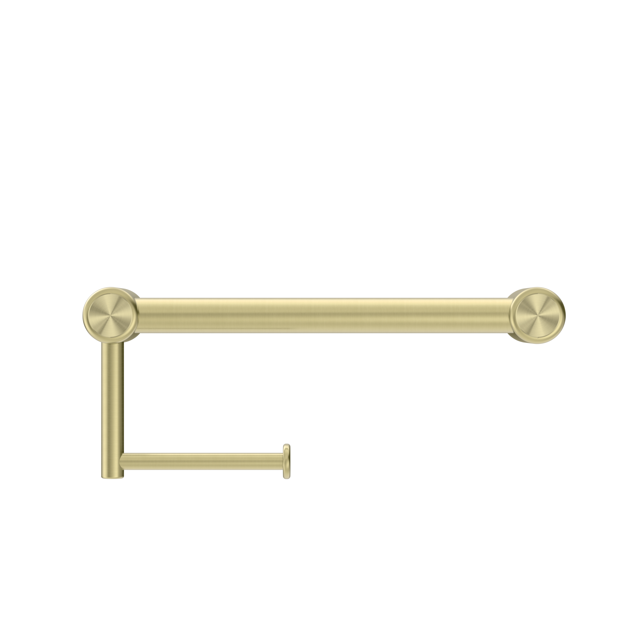 Mecca Care 25mm Toilet Roll Rail 300mm Brushed Gold