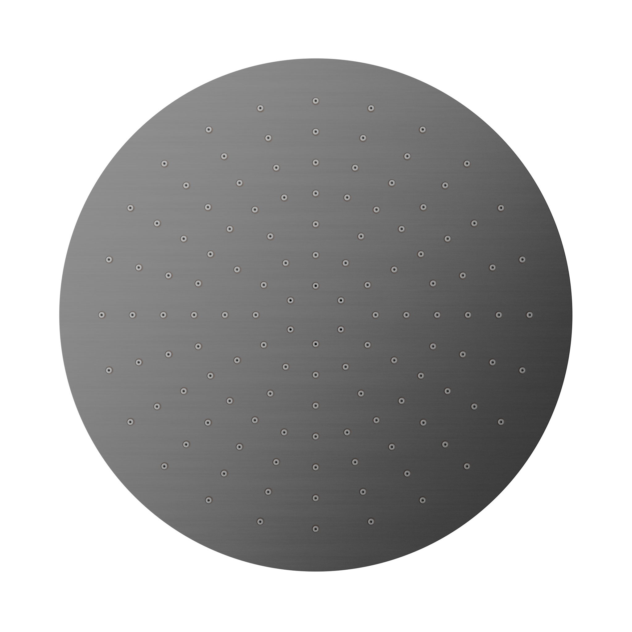 300mm Round Shower Head Gun Metal