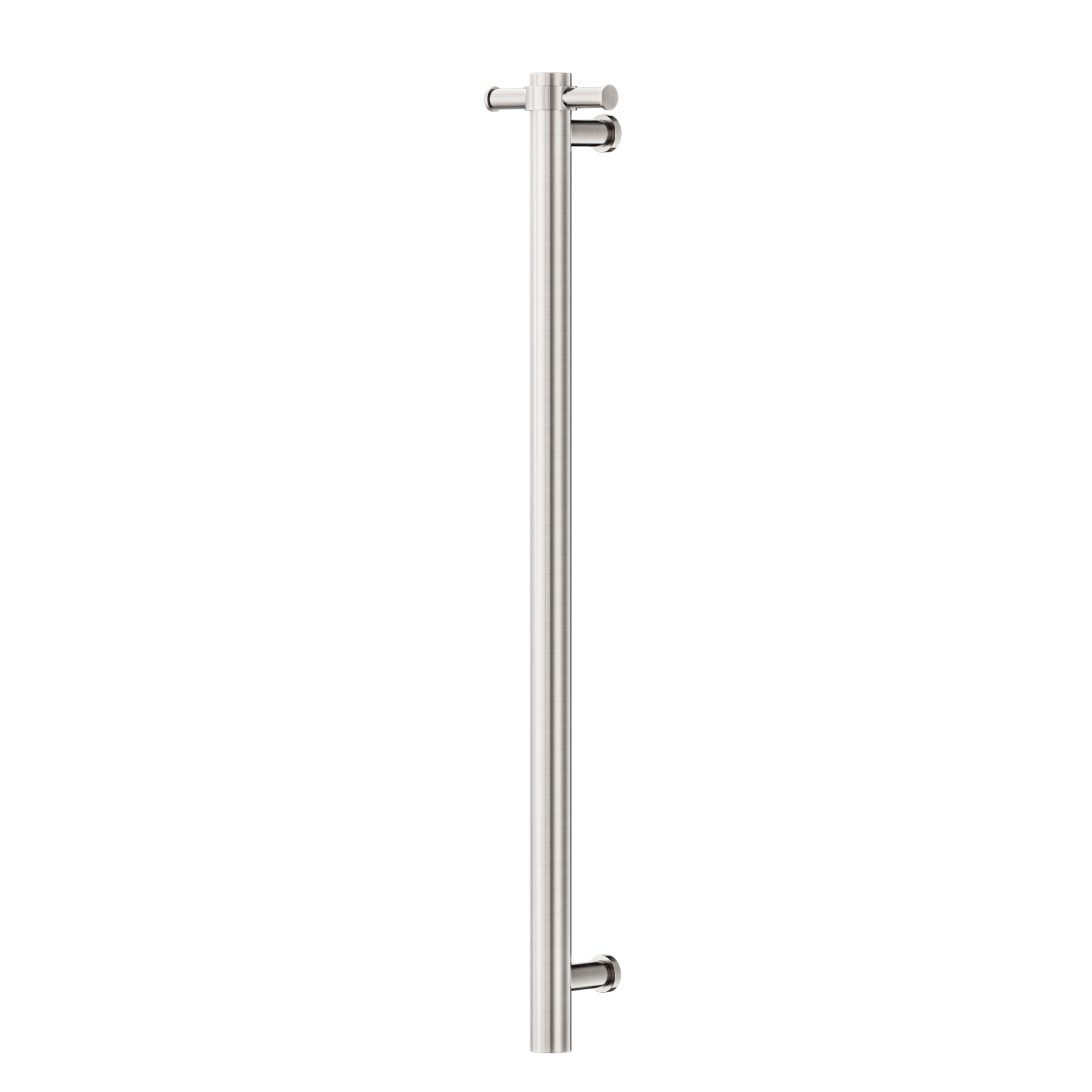 Non-Heated Vertical Towel Rail 900mm Brushed Nickel